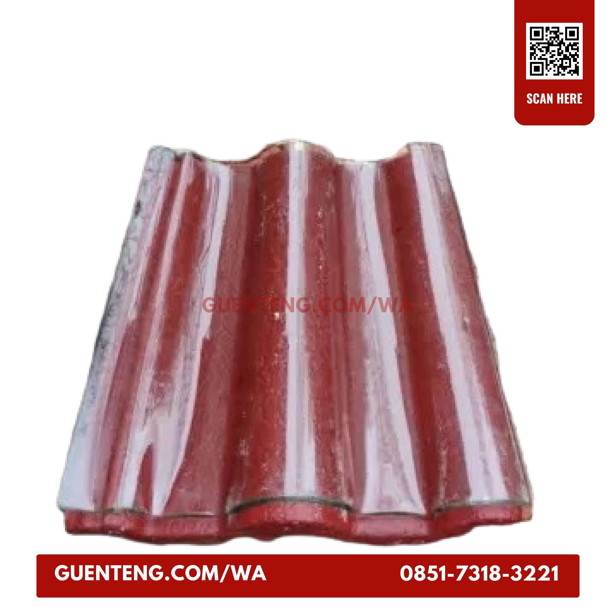 Genteng Kaca Beton Gelombang Garuda Centurion Eleb 8Mm Garuda