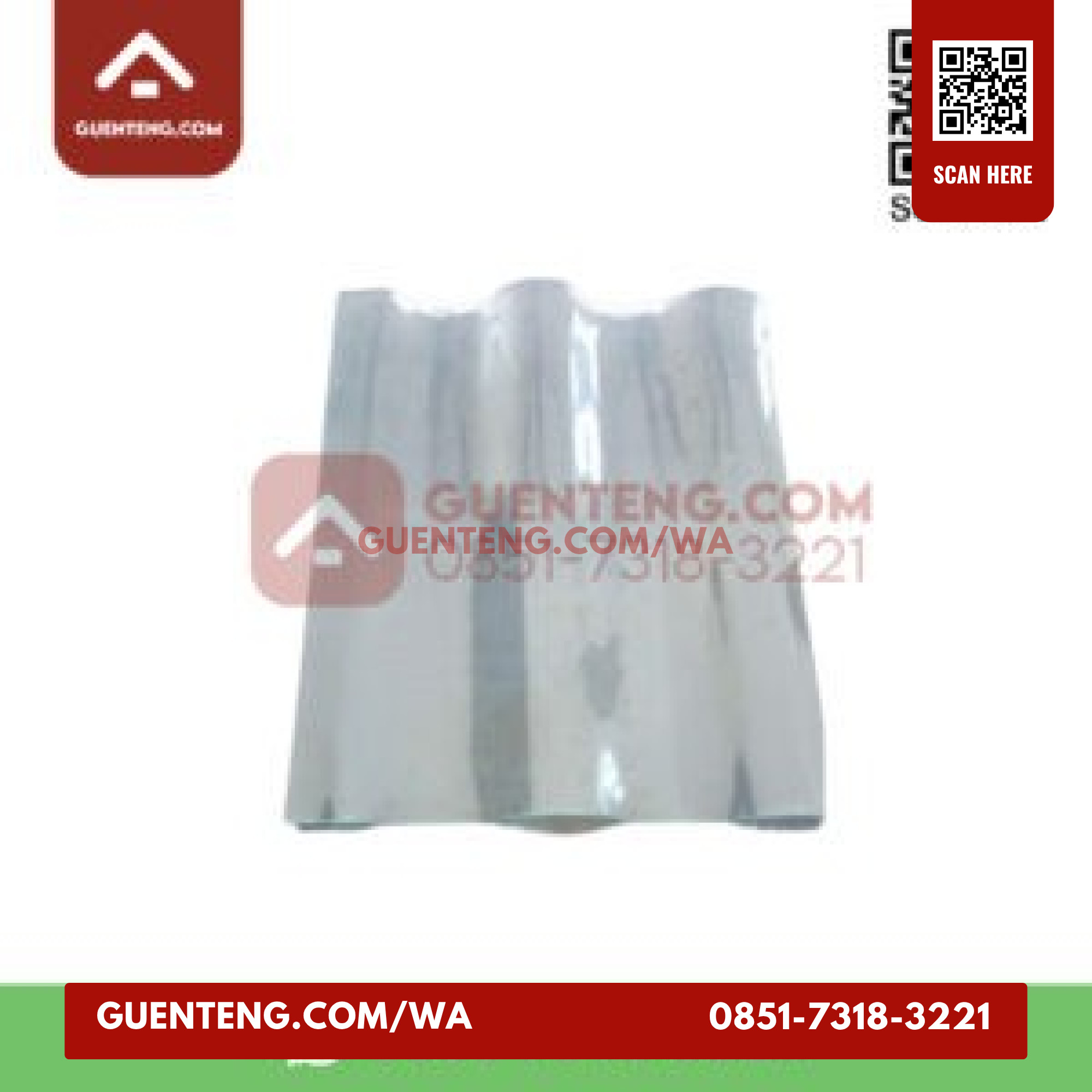 Genteng Kaca Beton Gelombang Garuda Centurion Eleb 8Mm Garuda
