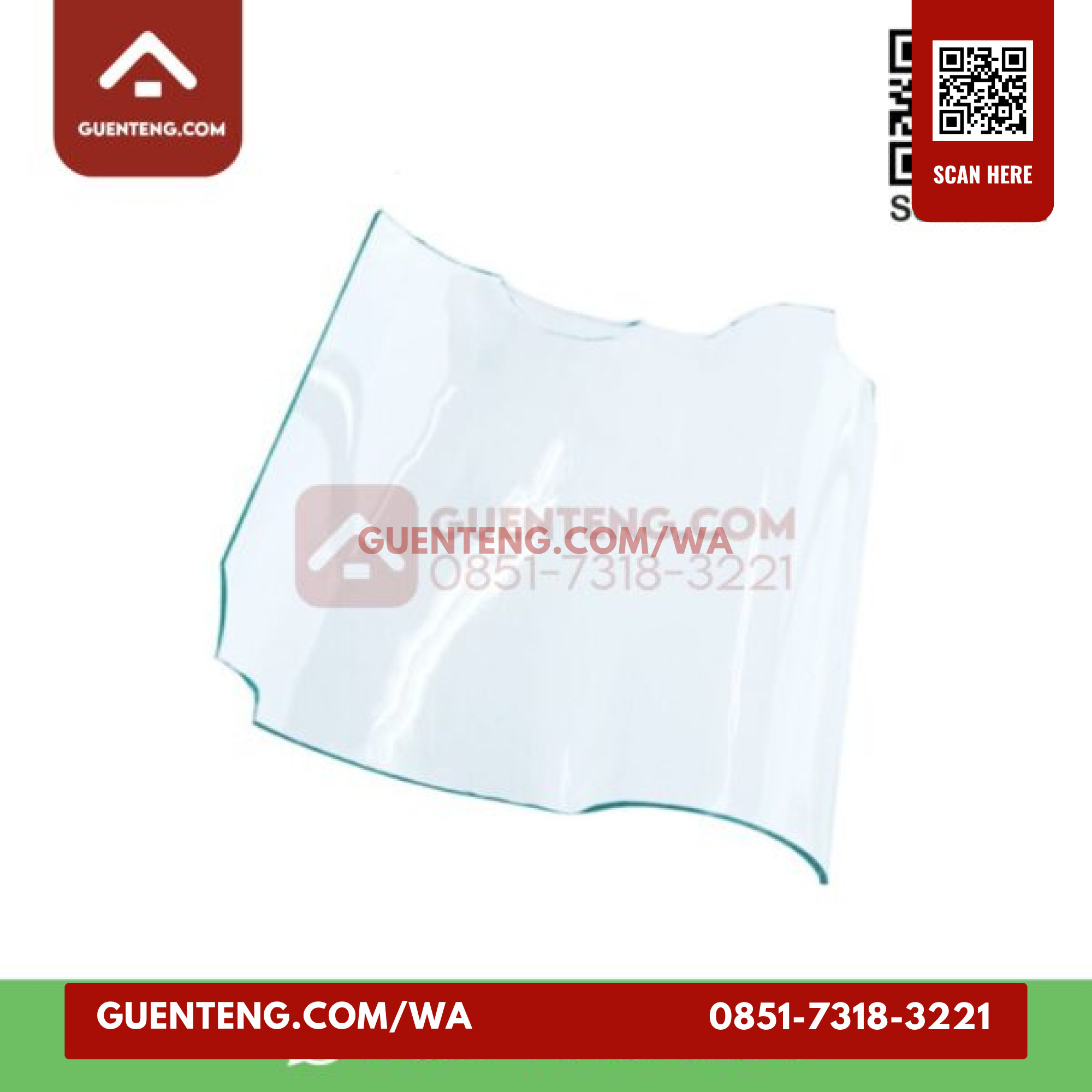 Genteng Kaca Keramik Kanmuri Espanica Tebal 8Mm