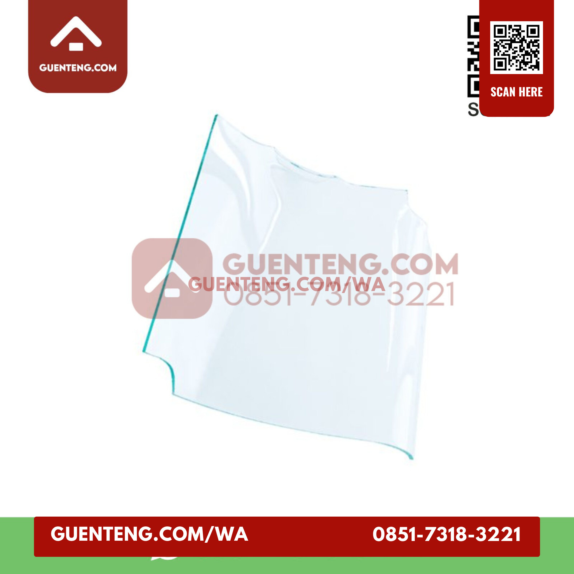 Genteng Kaca Keramik Kanmuri Milenio Tebal 5Mm