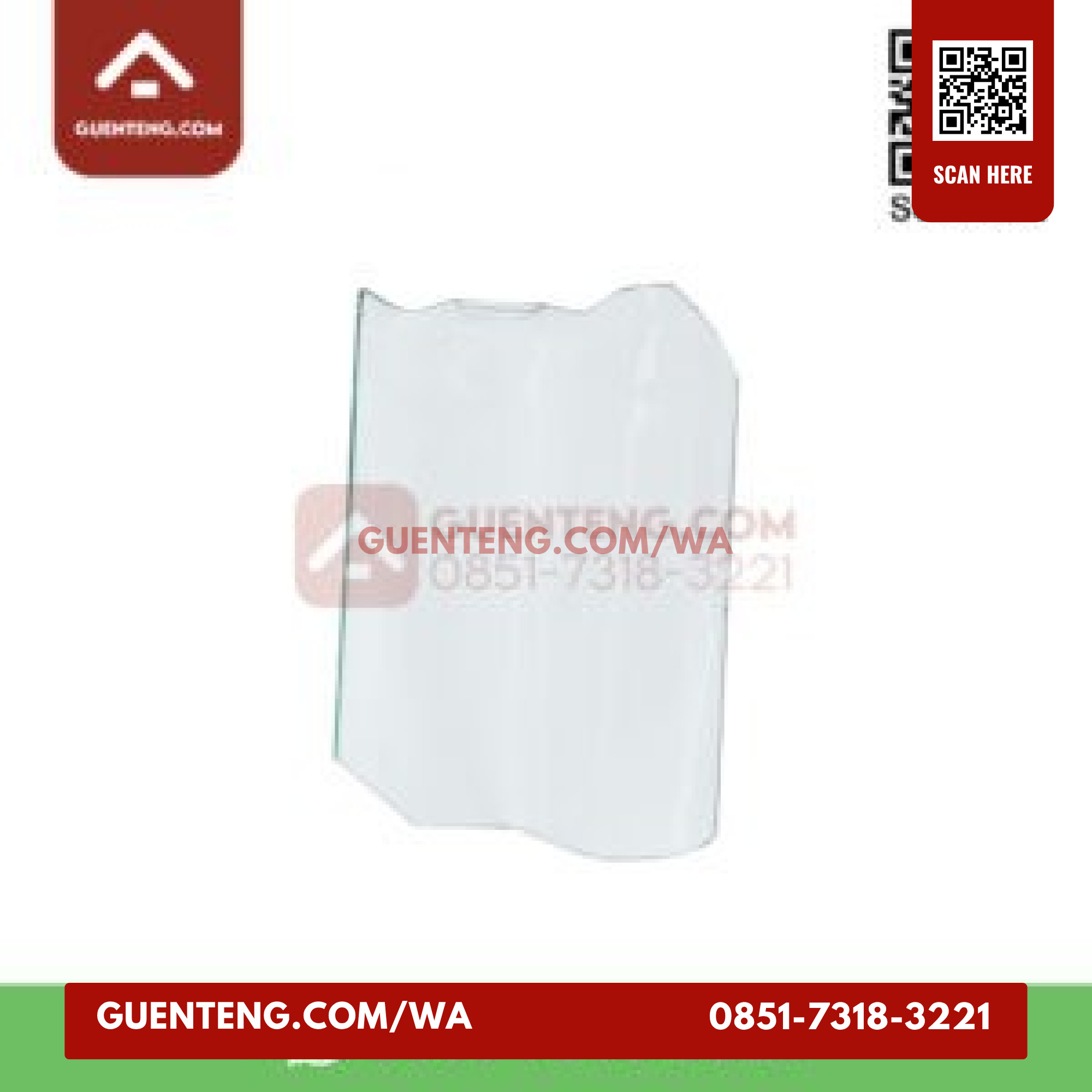 Genteng Kaca Tradisional Morando 8Mm