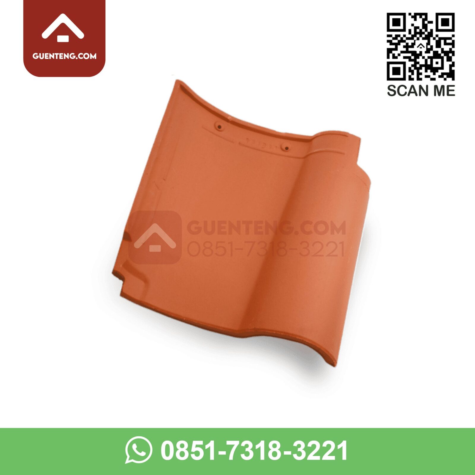 Genteng Keramik Kanmuri Espanica Warna Unglazed – Non Glazur Terlaris genteng keramik kanmuri espanica warna unglazed non glazur terlaris