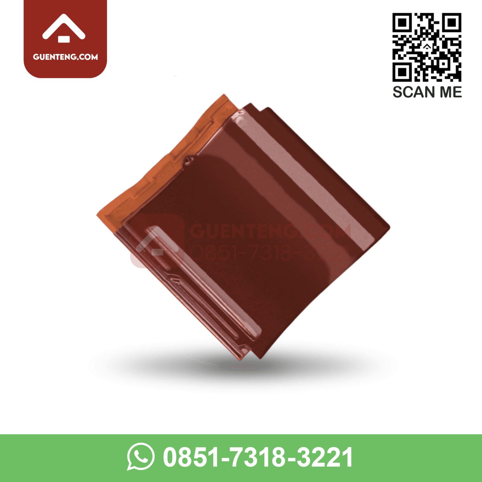Genteng Keramik M Class Warna Glossy Maroon – Merah Marun Terlaris genteng keramik m class warna glossy maroon merah marun terlaris