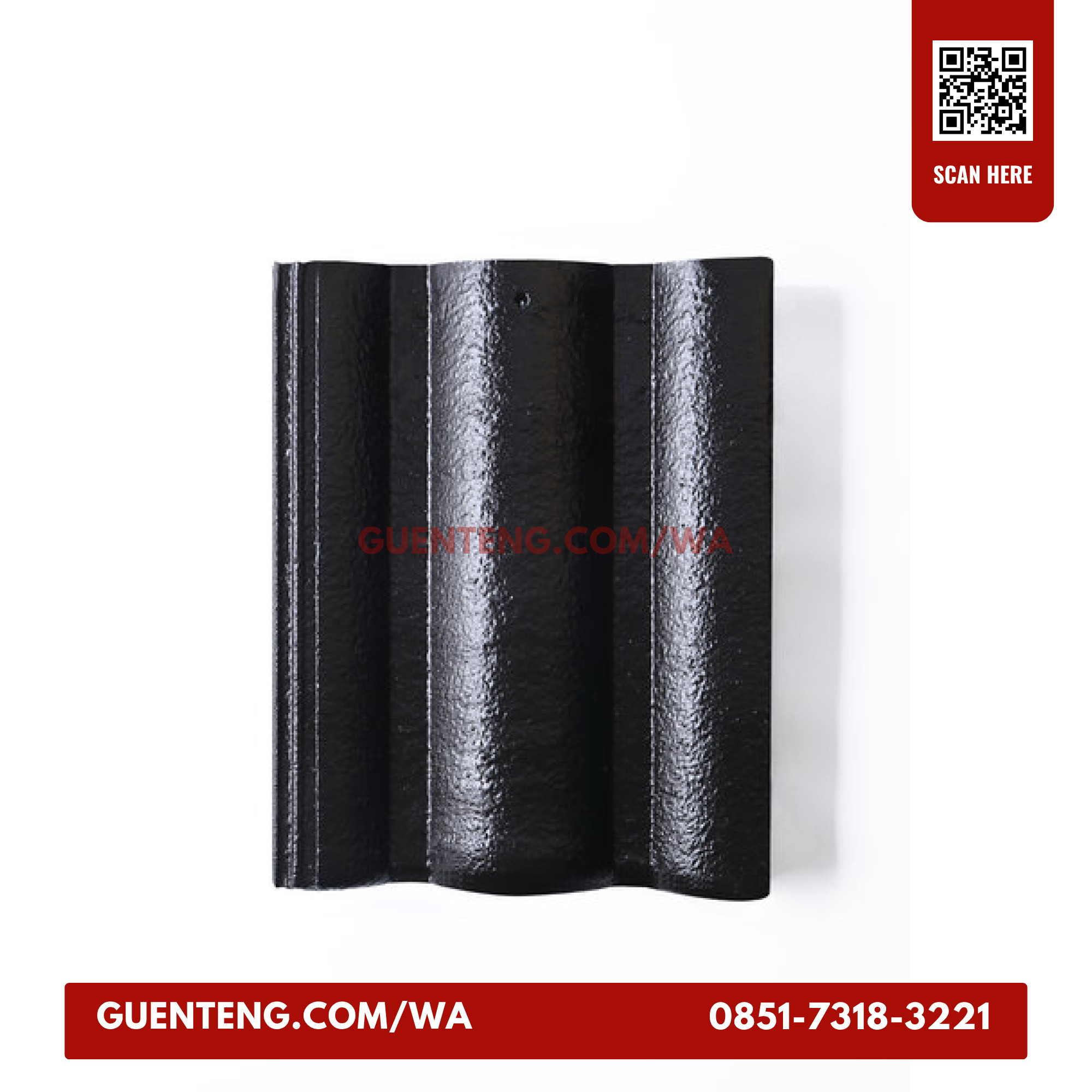 Genteng Monier Elebana Classic Black Classic