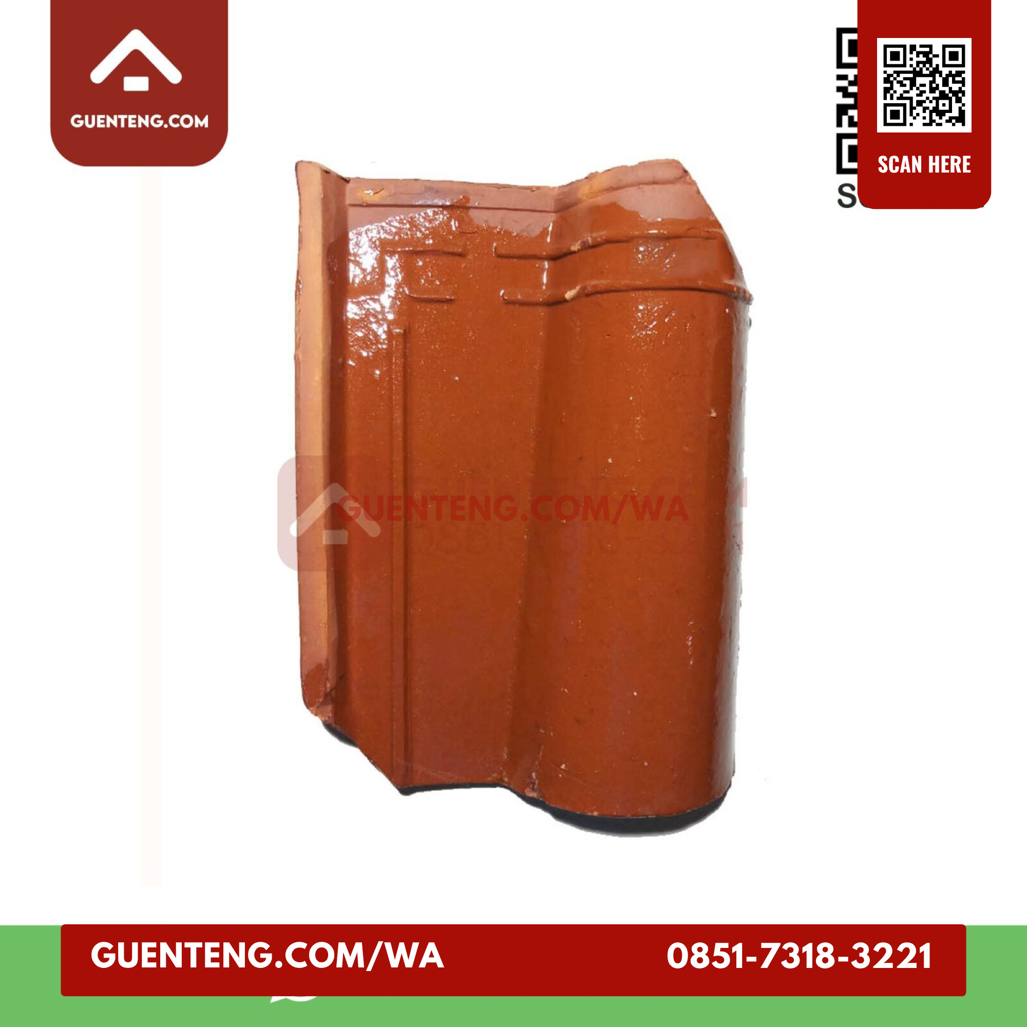 Genteng Morando Warna Glazur Tp