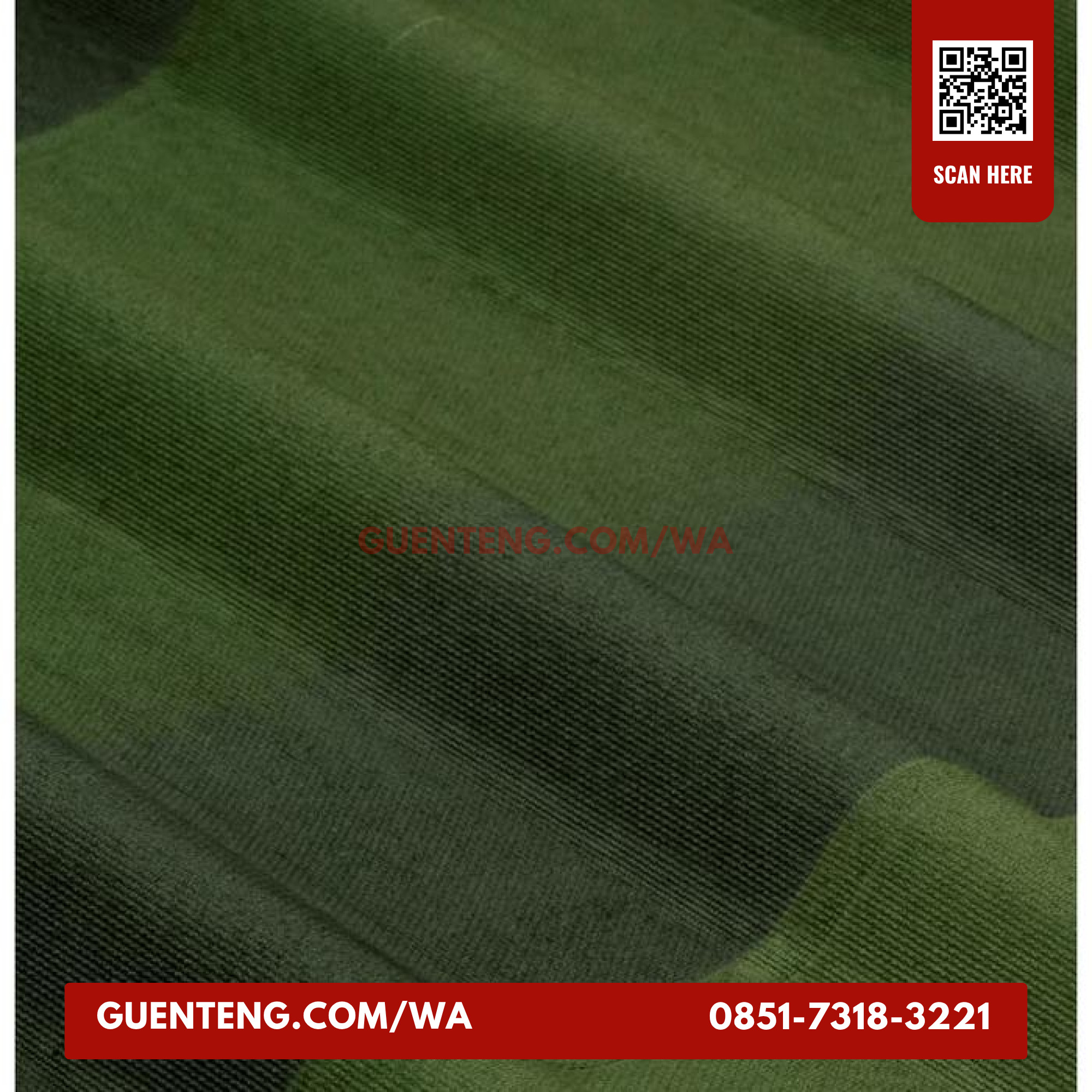 Genteng Onduline Tile Dual Green 3D