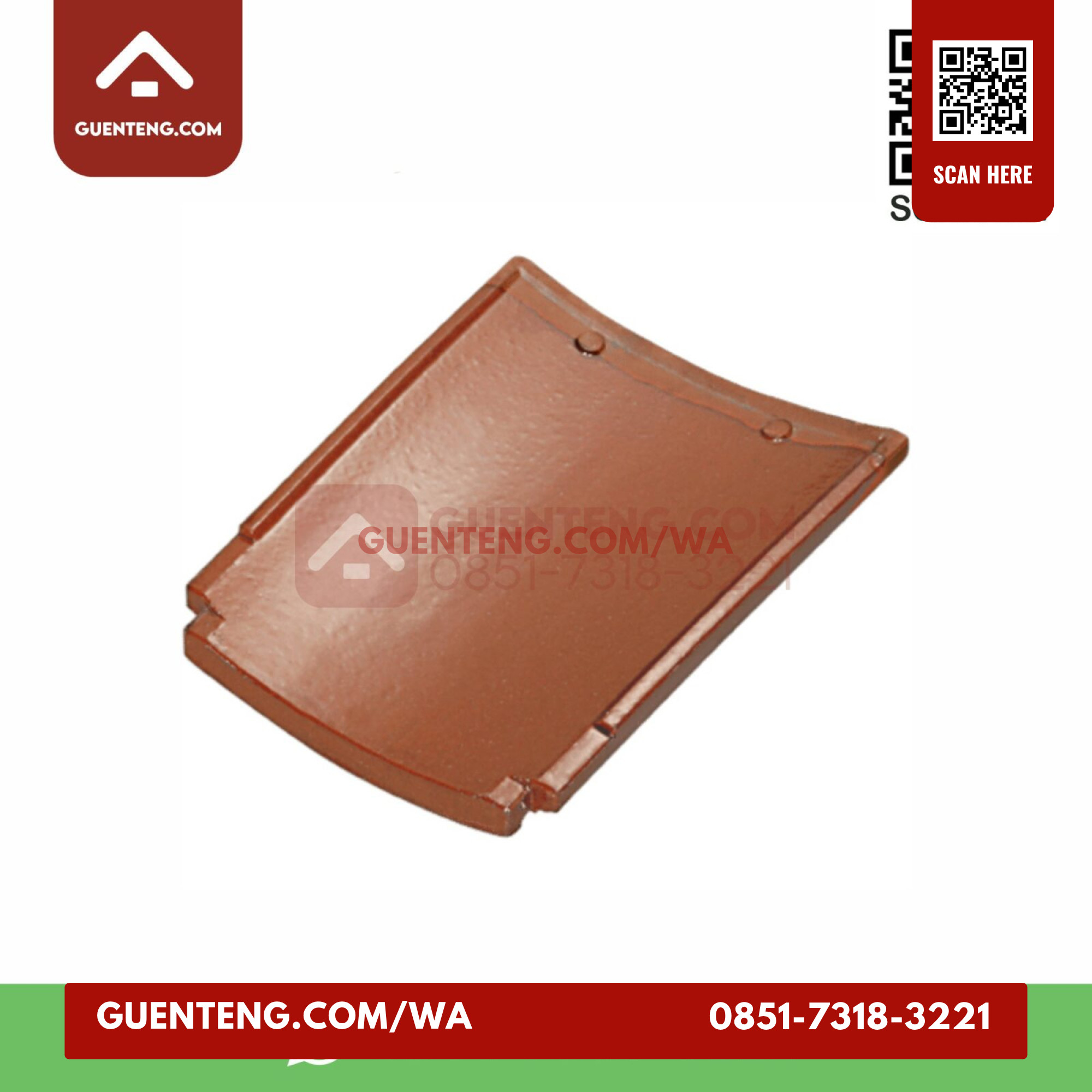 Genteng Setengah Milenio Km 5 Genteng Setengah Medi Red Milenio Km 5 Grade