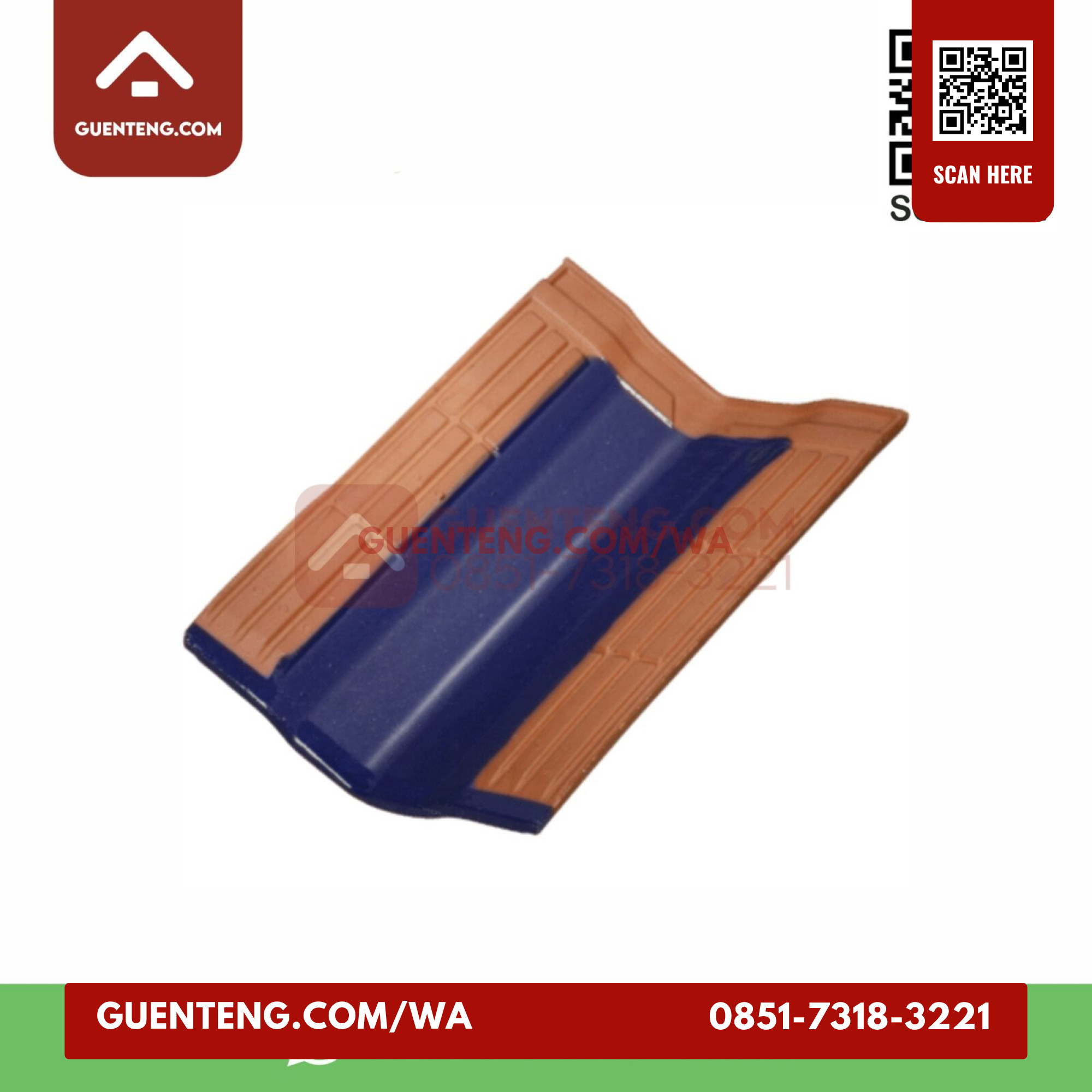 Genteng Talangvalley Tile Espanica Ke 12 Genteng Talangvalley Tile Admiral Blue Espanica Ke