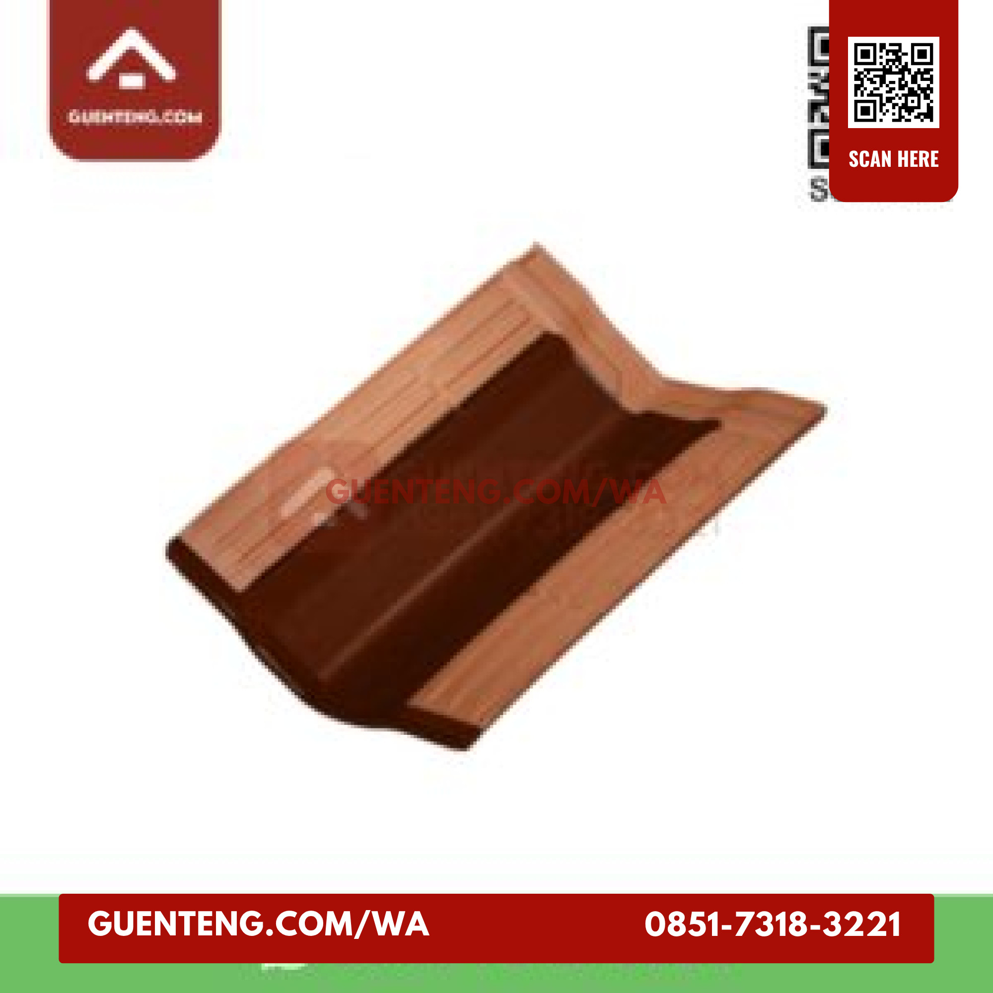 Genteng Talangvalley Tile Kanmuri Full Flat Kff 12 Genteng Talangvalley Tile Natural Full Flat Kff