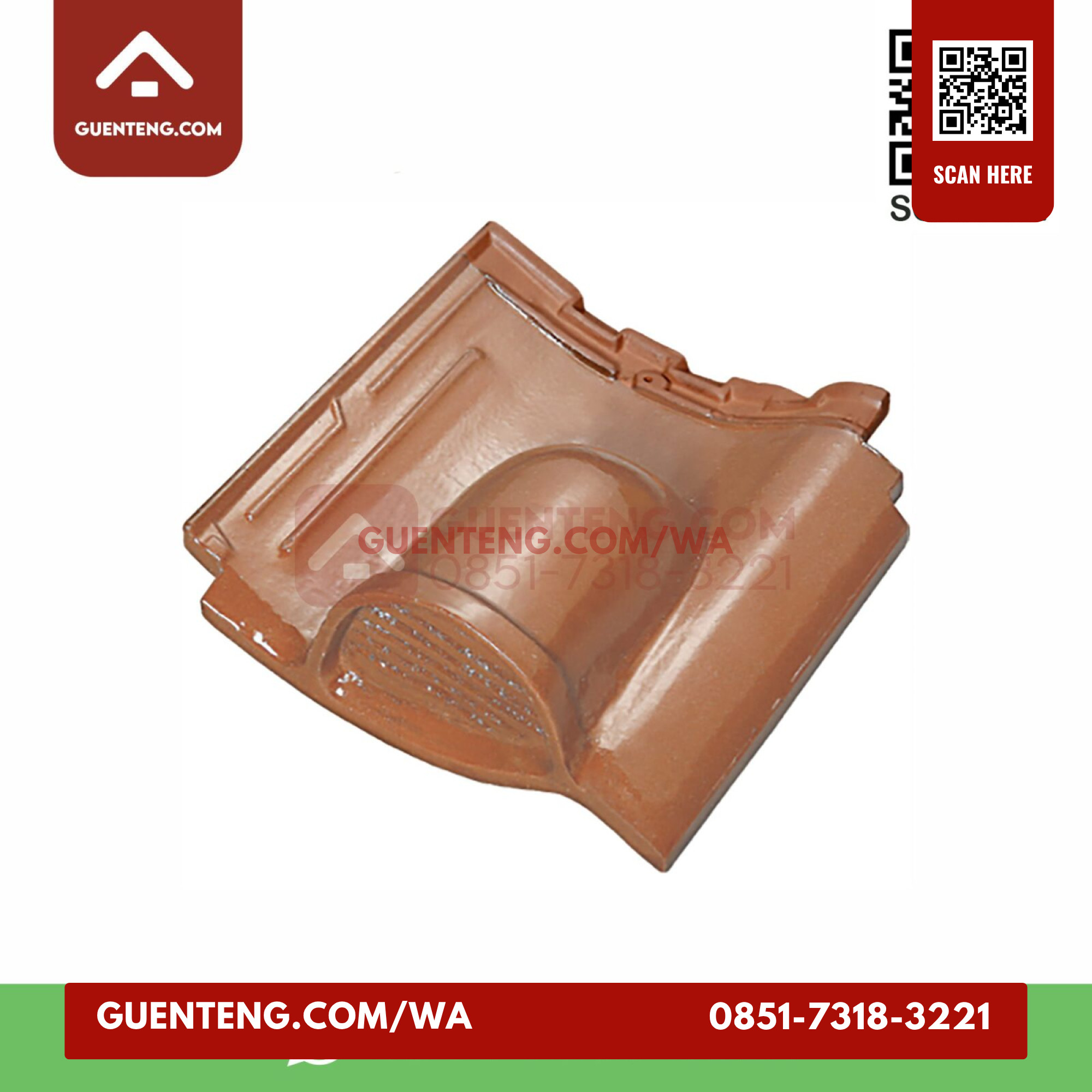 Genteng Ventilasi Milenio Km 14 Genteng Ventilasi Medi Orange Milenio Km 14 Grade