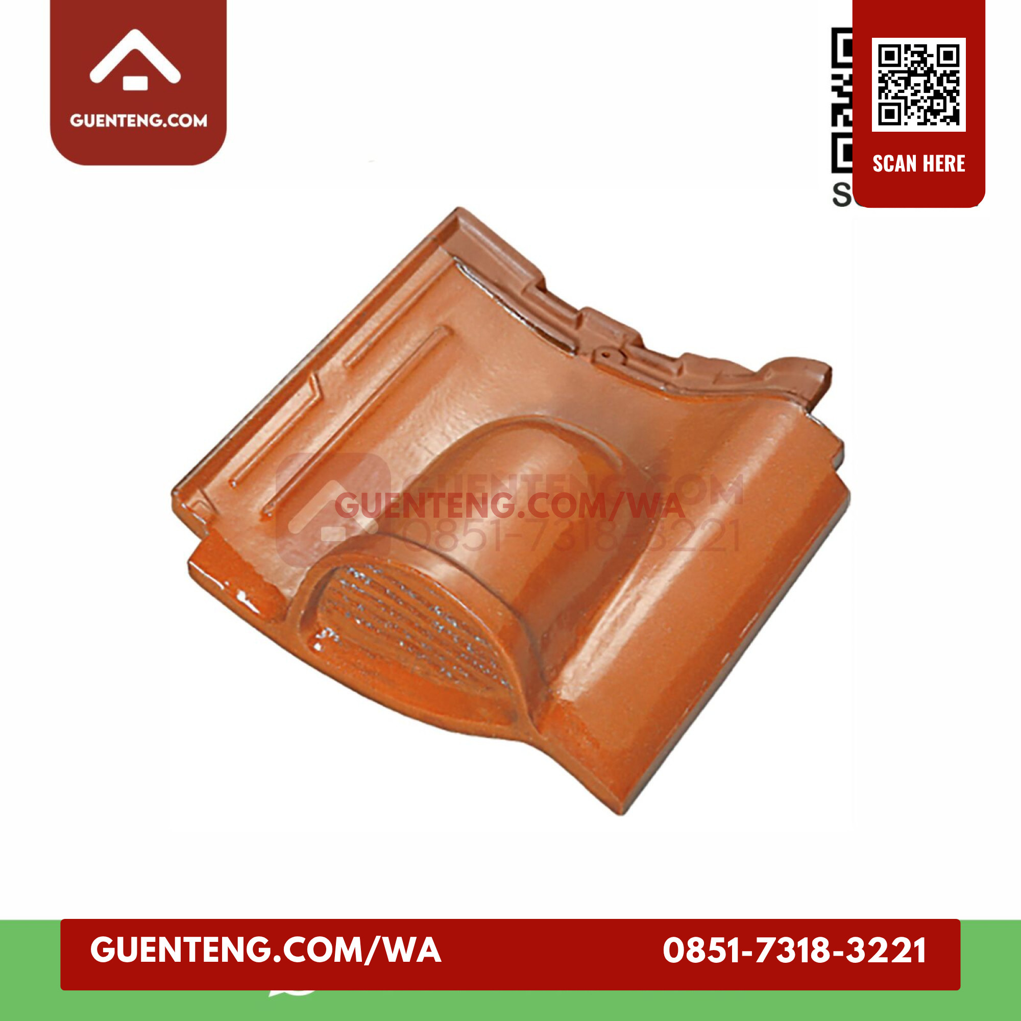 Genteng Ventilasi Milenio Km 14 Genteng Ventilasi Unglazed Milenio Km 14 Grade