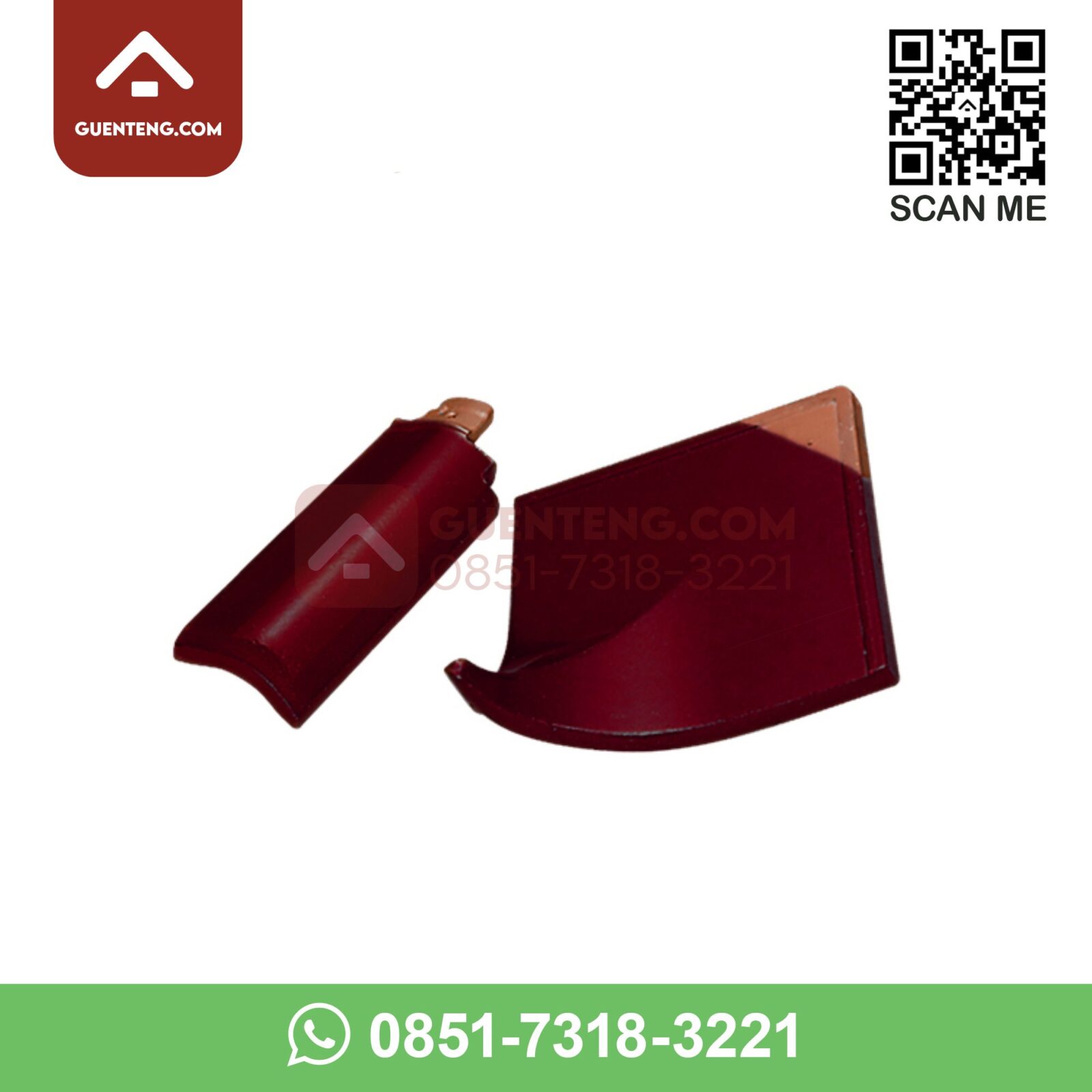 Hiasan Sudut Jurai KE 9+9A Kanmuri Espanica Warna Maroon – Merah Marun hiasan sudut jurai ke 9 9a aksesoris genteng keramik kanmuri espanica warna maroon merah marun