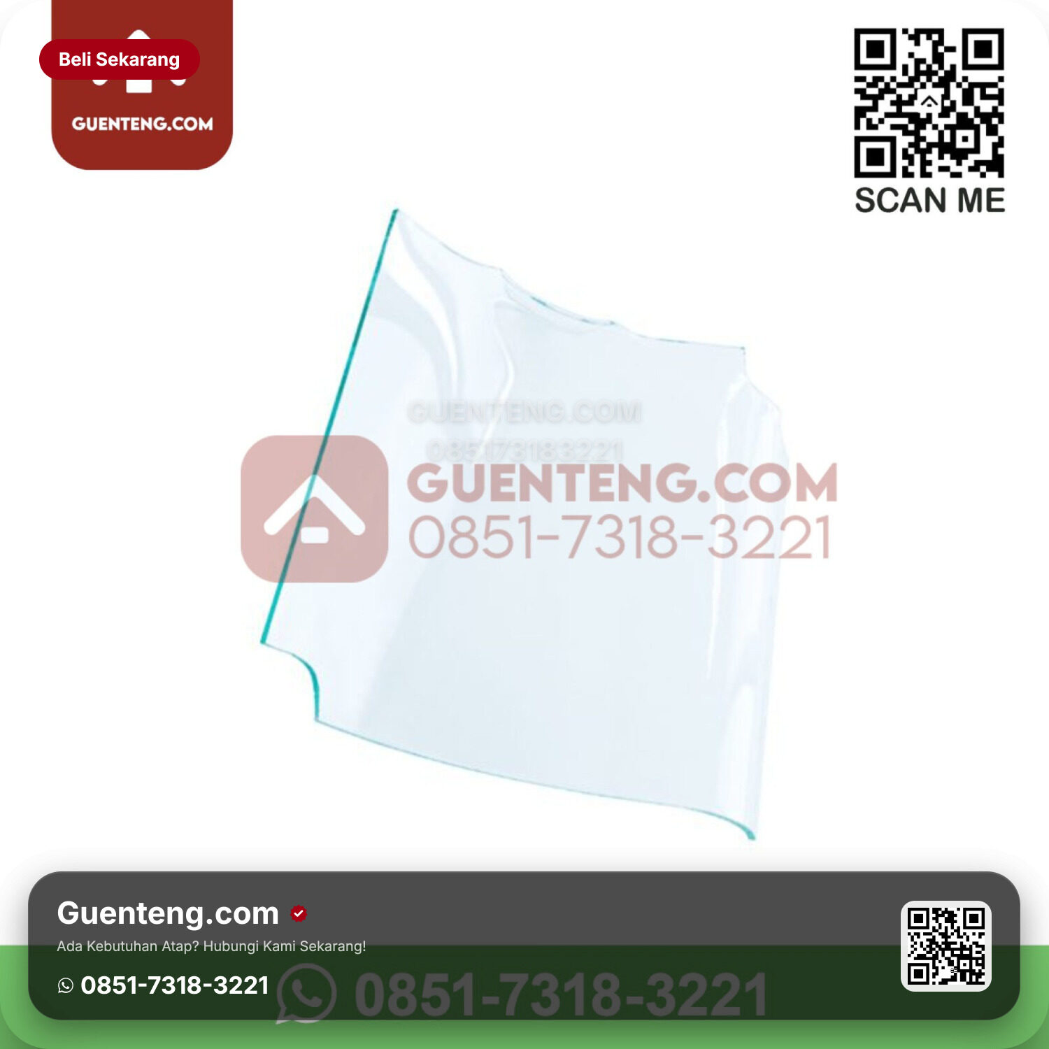 Genteng Kaca 5 mm Genteng Kaca M Clas