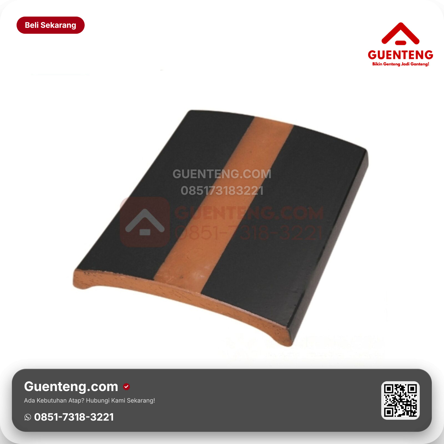 Genteng Keramik Lapping Tile Kanmuri Espanica Aksesoris Diamond Black Grade 2