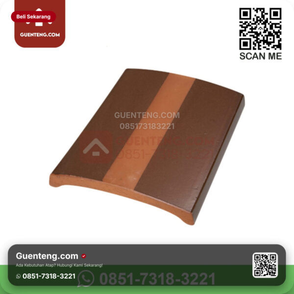 Keramik Kanmuri Kanmuri Espanica Genteng Lapping Tile Kanmuri Espanica Natural Grade 1 Pcs