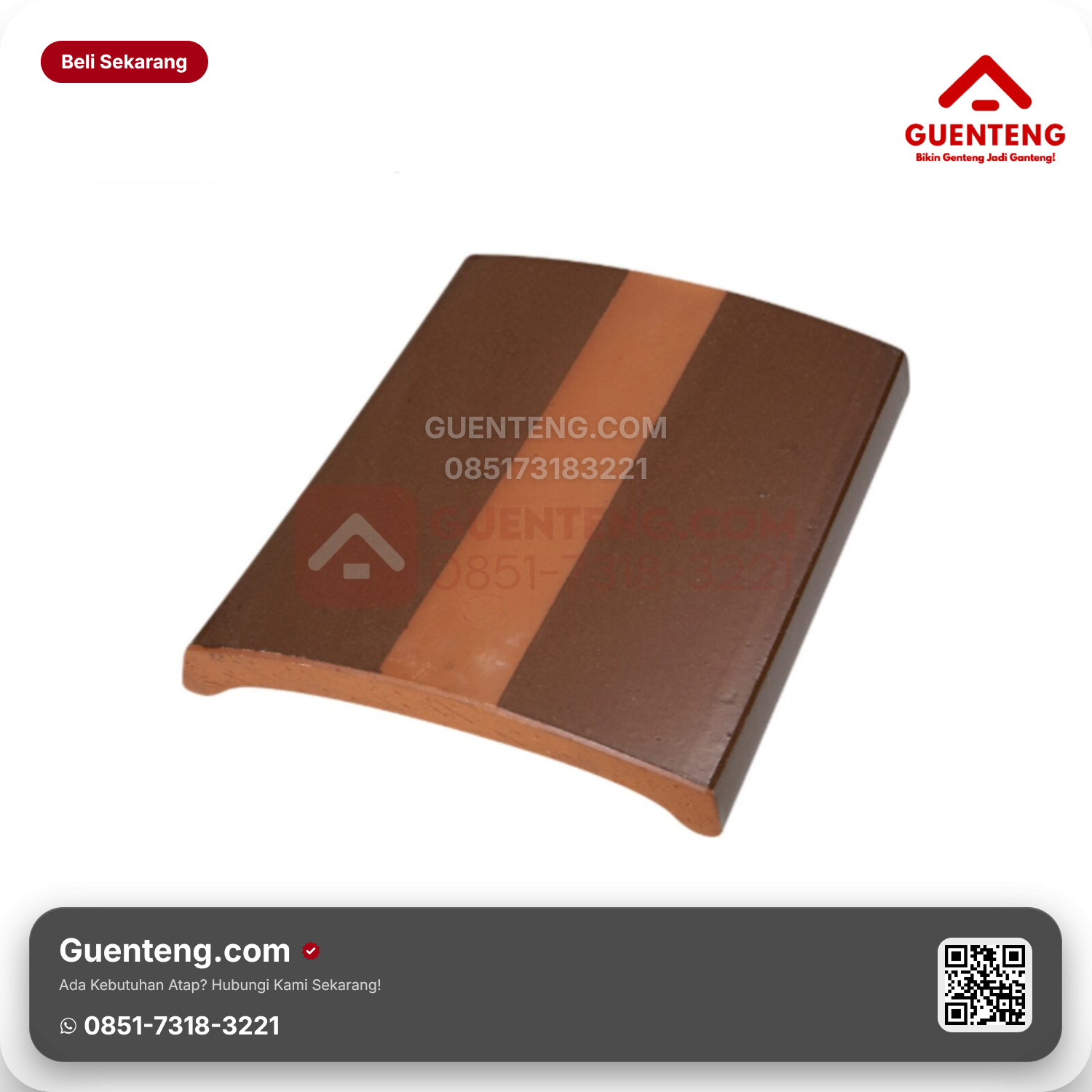 Genteng Keramik Lapping Tile Kanmuri Espanica Aksesoris Natural Grade 2