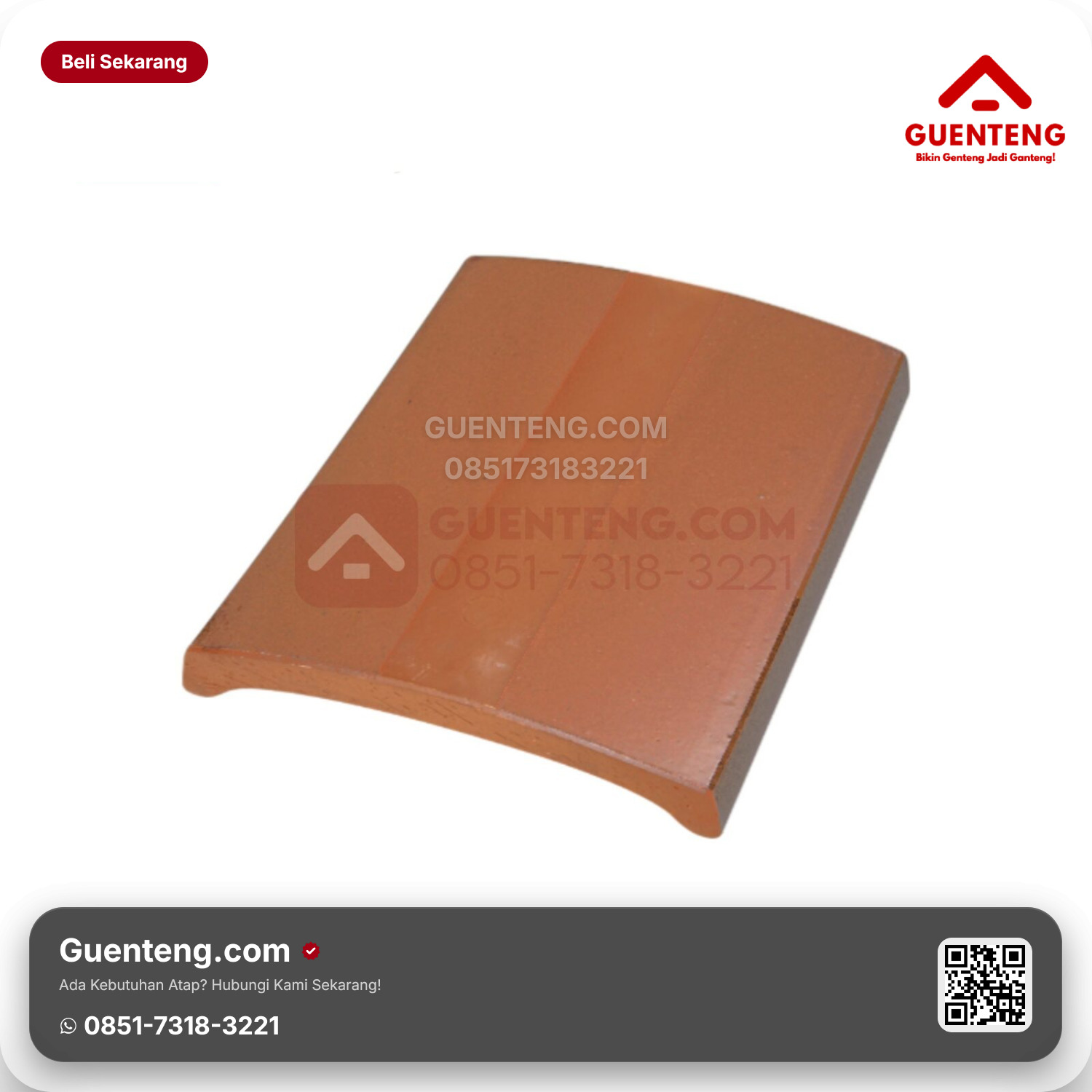 Genteng Keramik Lapping Tile Kanmuri Espanica Aksesoris Unglazed Grade 2