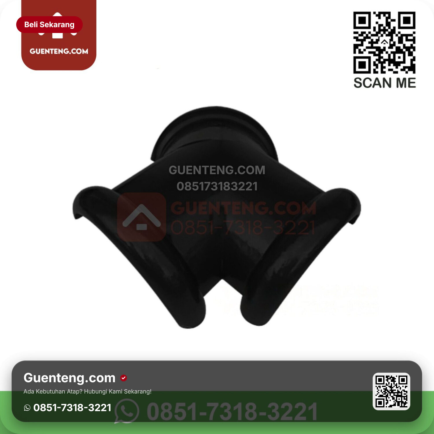 Genteng Keramik Kanmuri – Espanica Aksesoris Genteng Nok 3 Arah Kanmuri Espanica Grade 1 Diamond Black