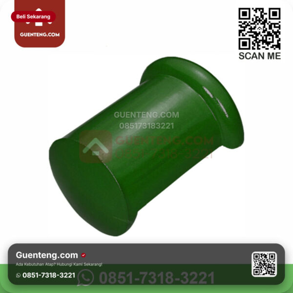 Genteng Keramik Kanmuri - Espanica Aksesoris Genteng Nok Ujung Nok Kanan Kanmuri Espanica Grade 1 Green