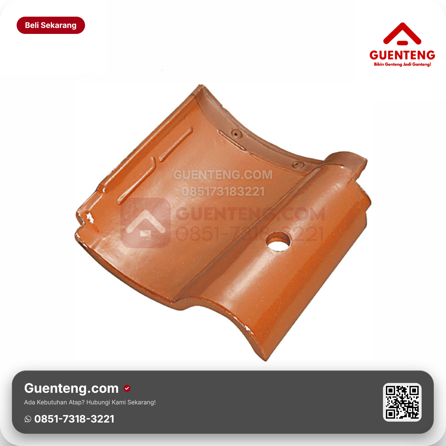 Genteng Keramik Pemanas Air Kanmuri Espanica Aksesoris Unglazed Grade 2