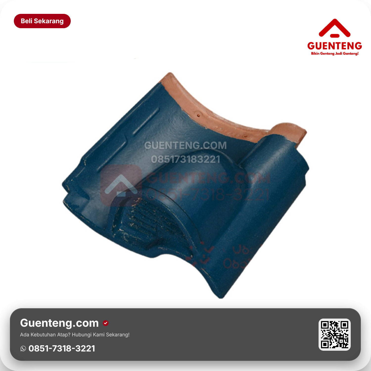 Genteng Keramik Ventilasi Kanmuri Espanica Aksesoris Tosca Grade 1