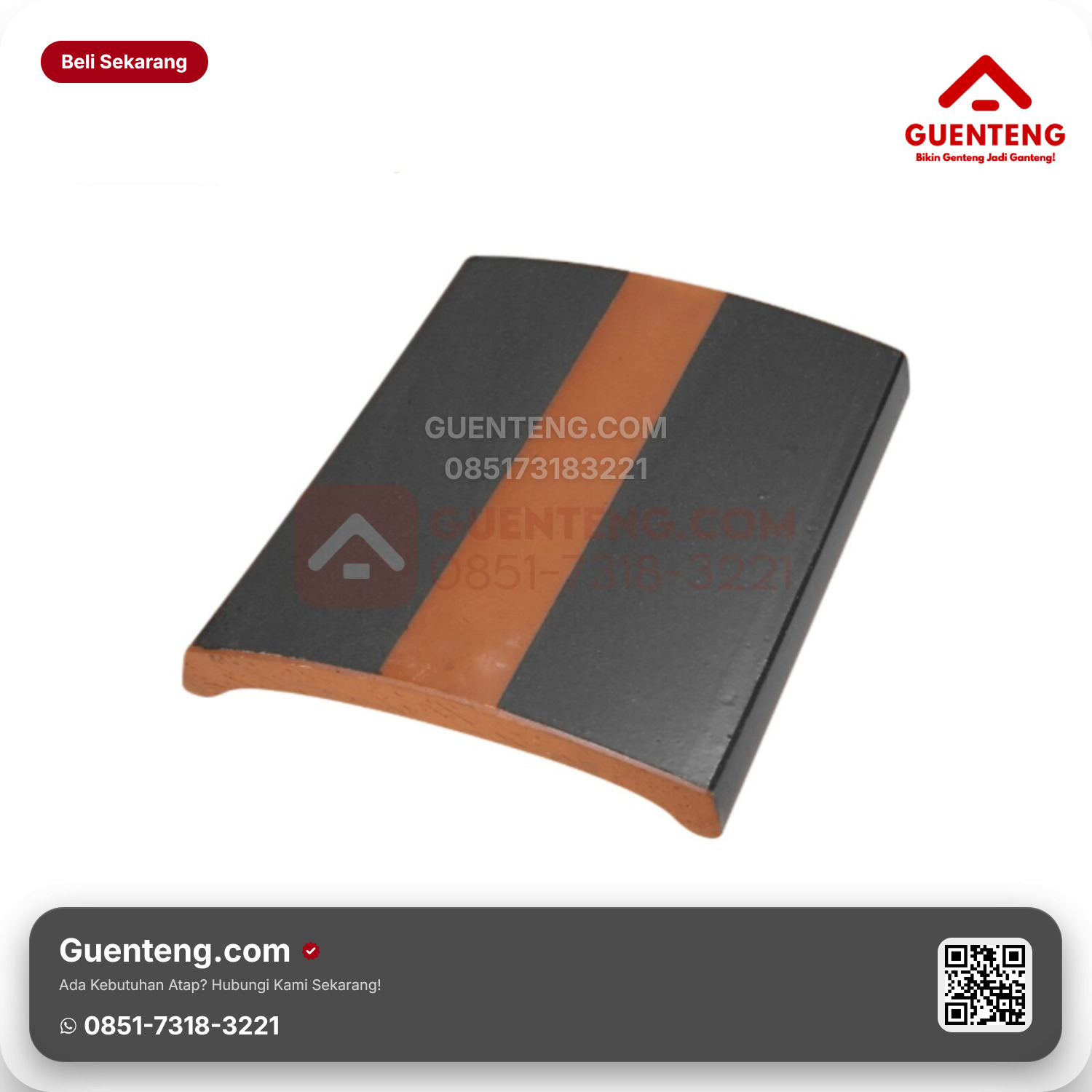 Genteng Keramik Lapping Tile Kanmuri Milenio Aksesoris Galaxy Silver Grade 1
