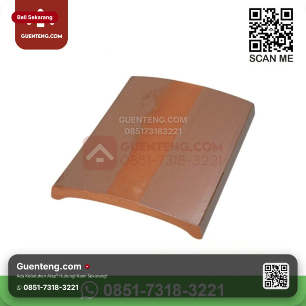 Keramik Kanmuri Kanmuri Milenio Genteng Lapping Tile Kanmuri Milenio Grade 1 Medi Red Pcs