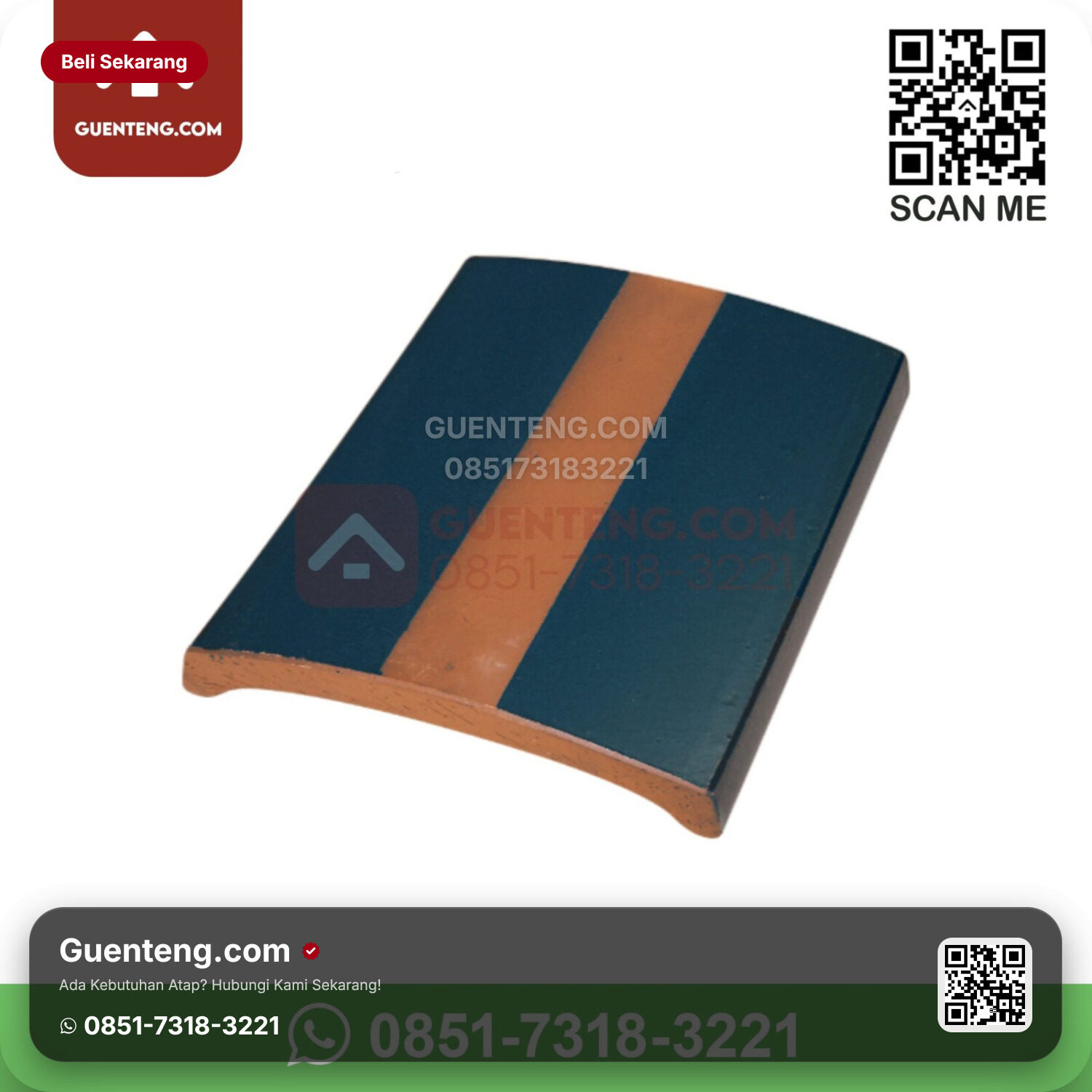 Keramik Kanmuri Kanmuri Milenio Genteng Lapping Tile Kanmuri Milenio Grade 1 Tosca Pcs