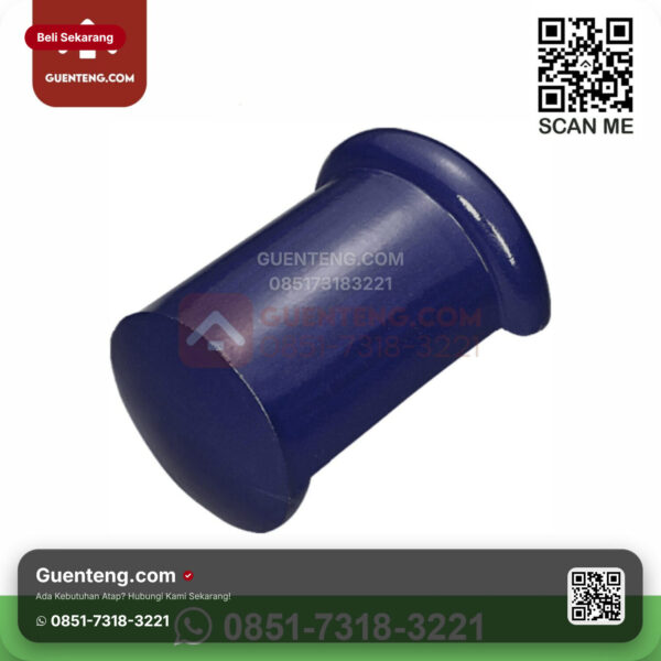 Keramik Kanmuri Kanmuri Milenio Genteng Ujung Nok Kanan Kanmuri Milenio Grade 1 Admiral Blue Pcs