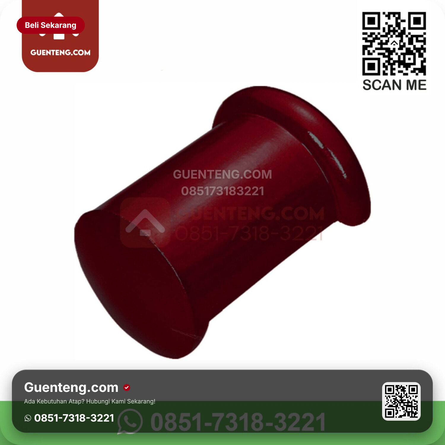 Genteng Keramik Kanmuri – Milenio Aksesoris Genteng Ujung Nok Kanan Kanmuri Milenio Grade 1 Maroon