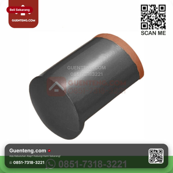 Keramik Kanmuri Kanmuri Milenio Genteng Ujung Nok Kiri Kanmuri Milenio Grade 1 Medi Grey Pcs