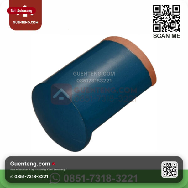 Keramik Kanmuri Kanmuri Milenio Genteng Ujung Nok Kiri Kanmuri Milenio Grade 1 Tosca Pcs
