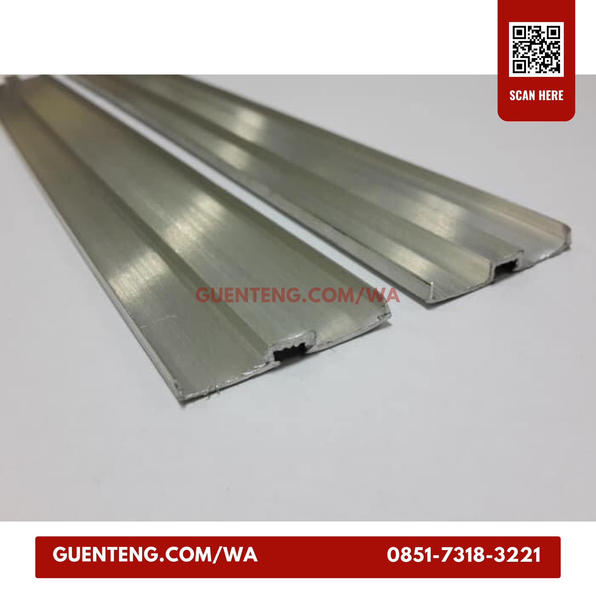 List Aluminium Omega Untuk Canopy Polycarbonate
