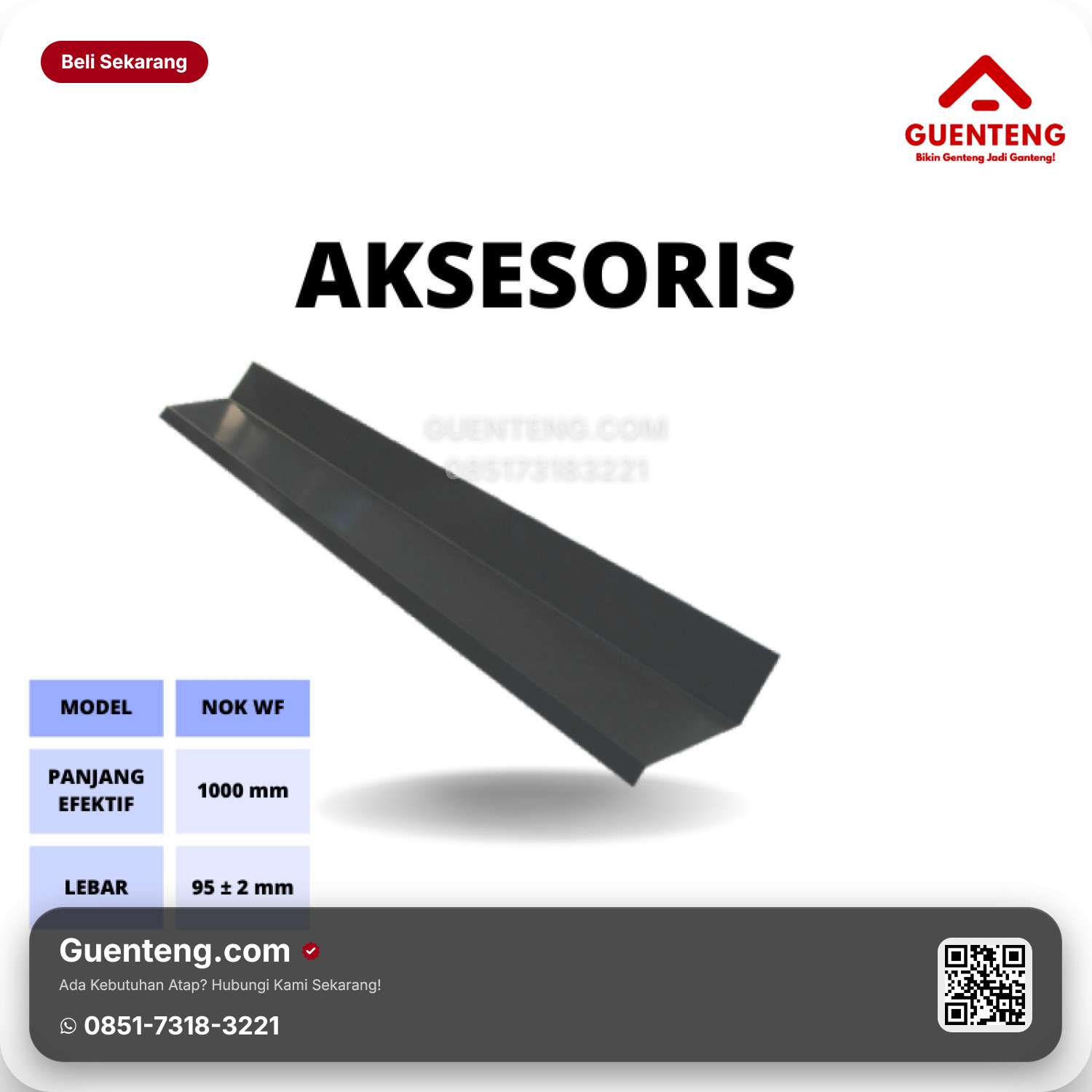 Distributor Resmi NOK WF MS DIAMOND BLACK Terlengkap & Bergaransi