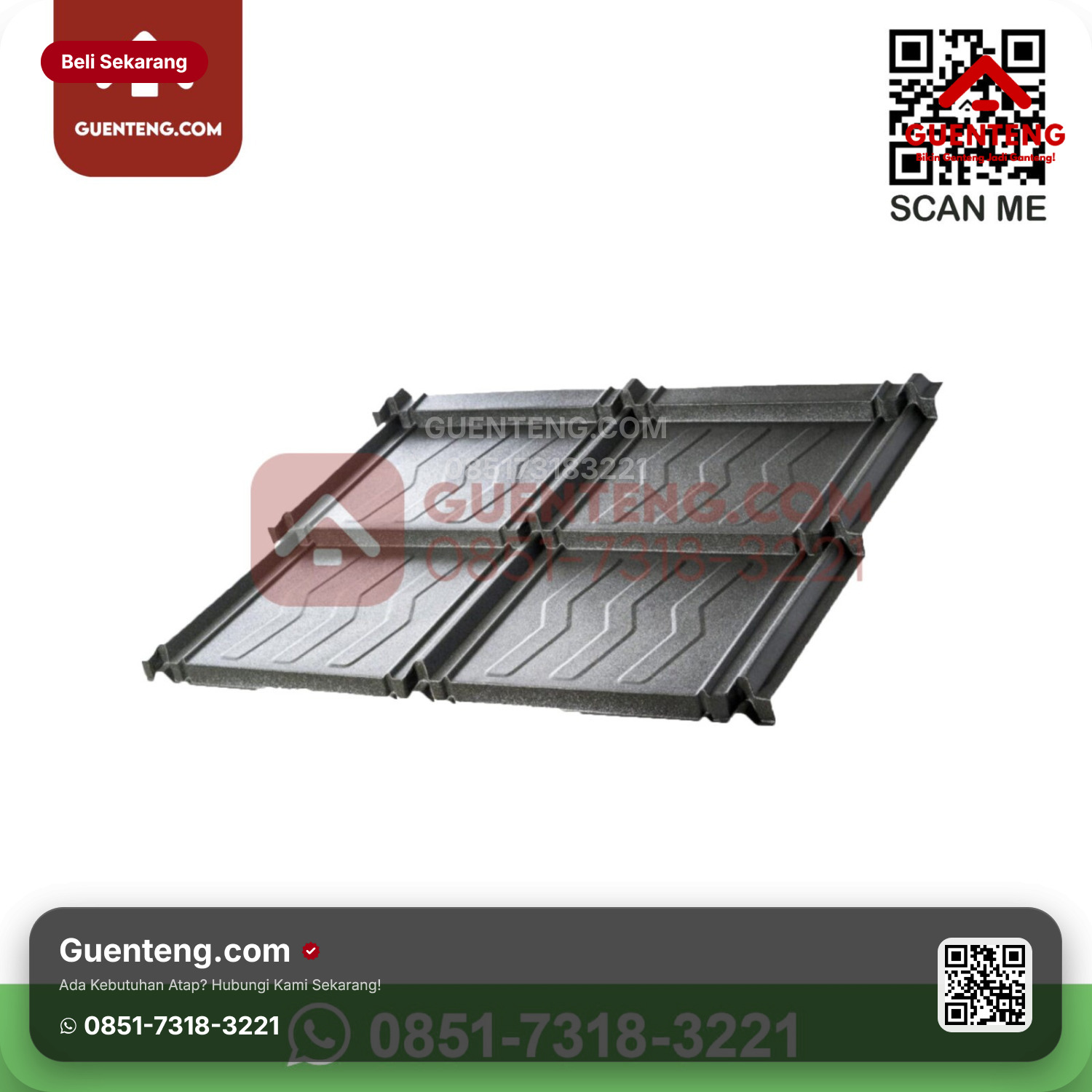 Genteng Metal Koko Roof Warna