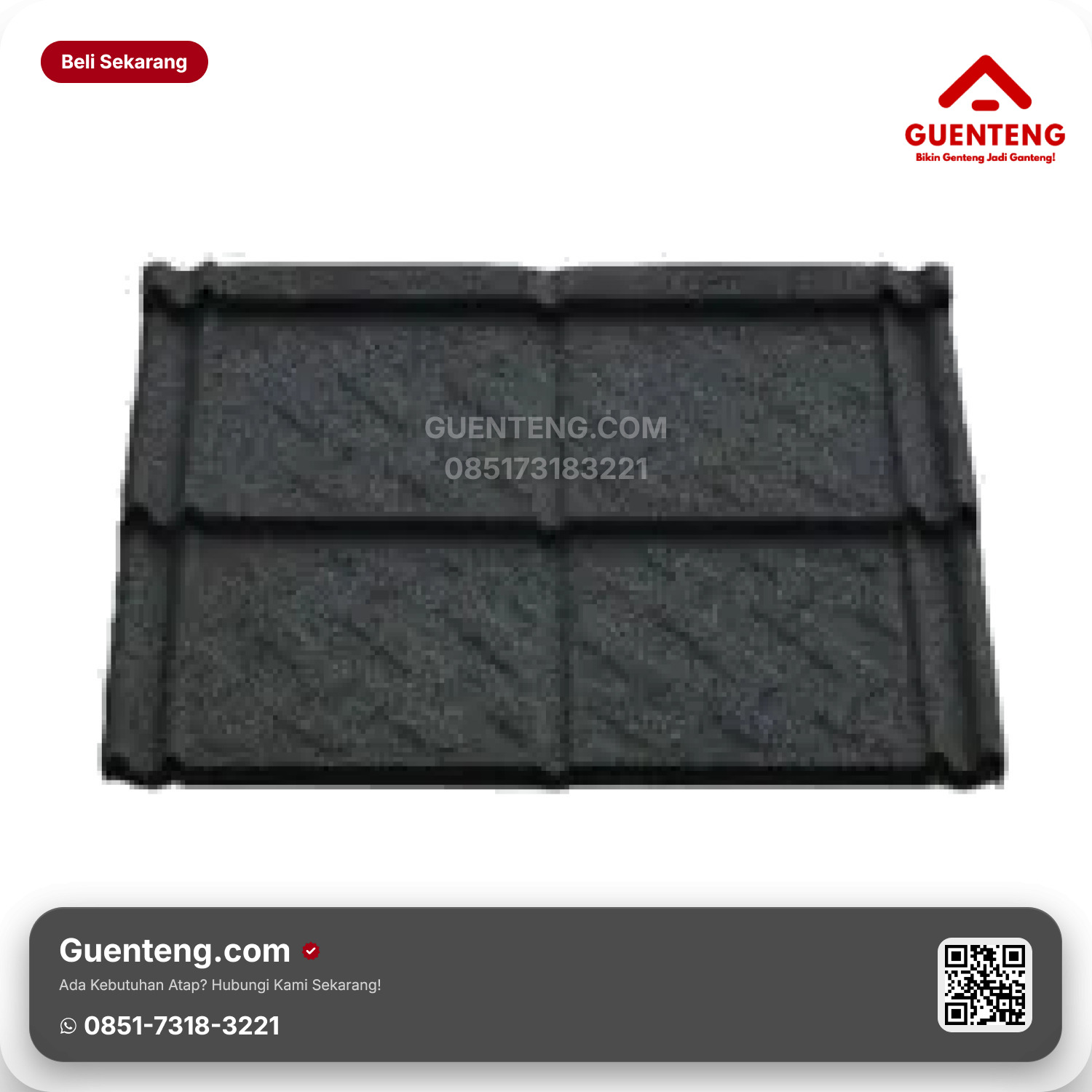 Genteng Metal Prima Roof Minimalis 2x2