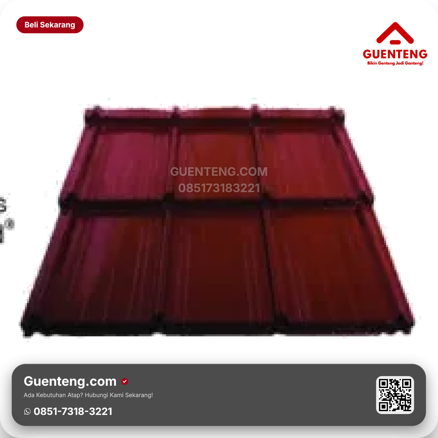 Genteng Metal Prima Roof Minimalis Trendy Color