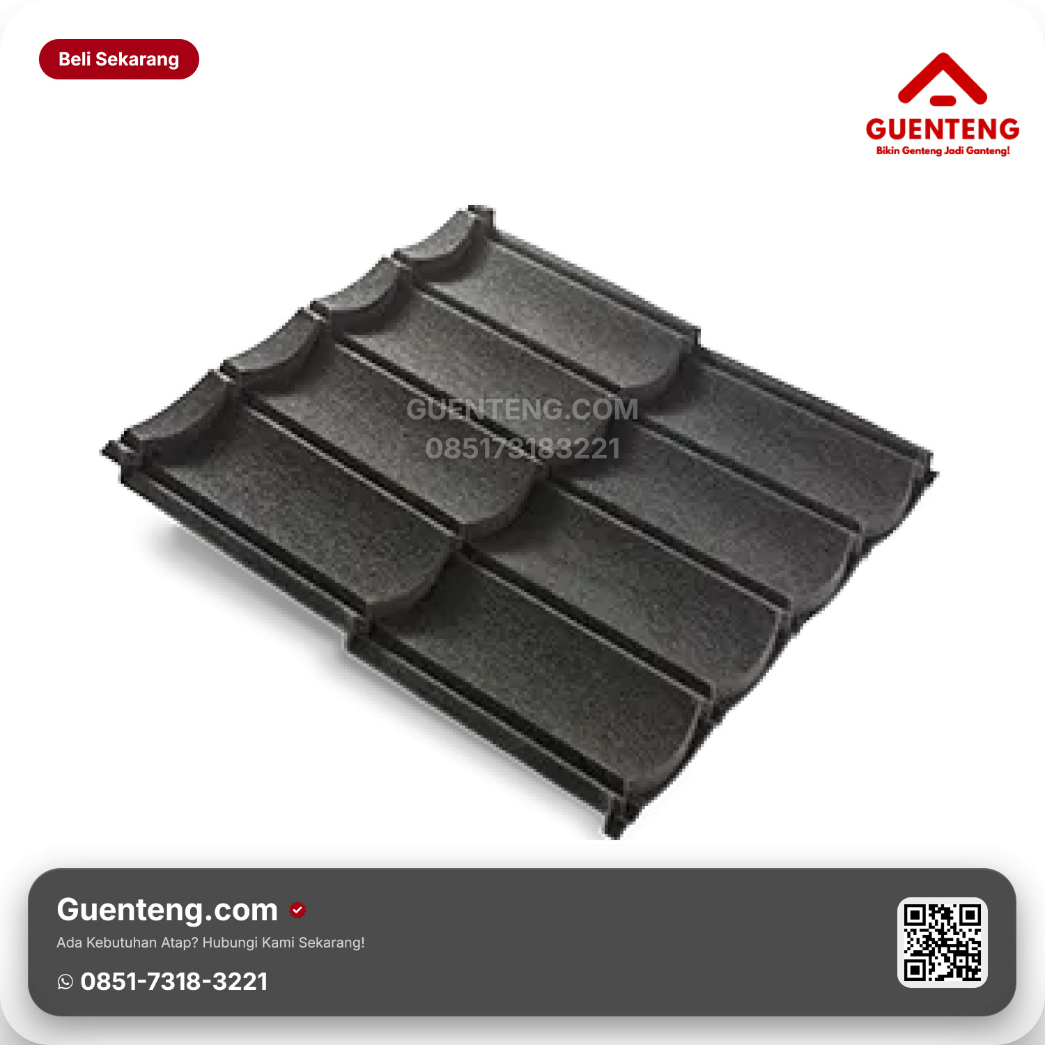 Genteng Metal Putra Roof Pasir