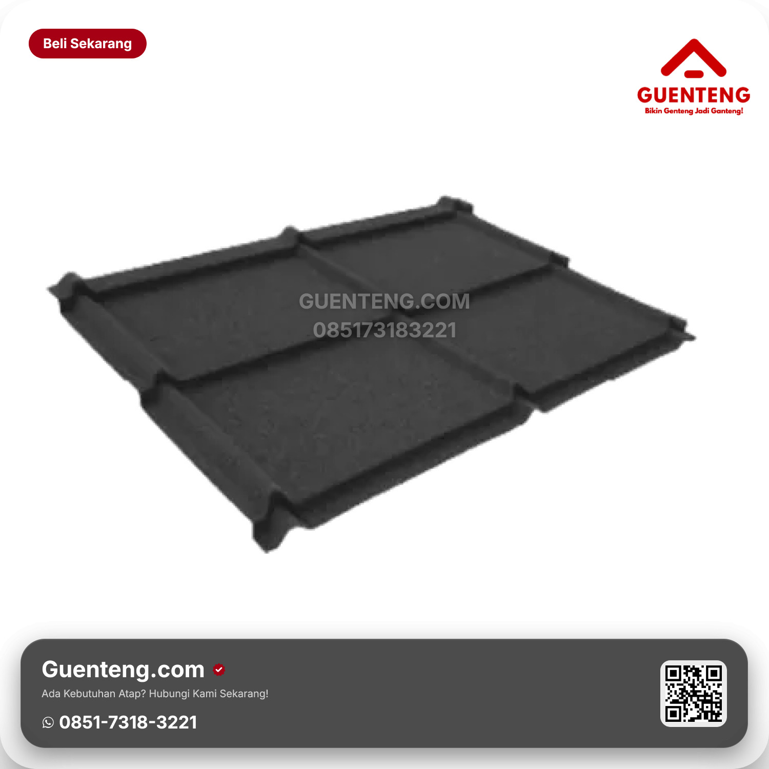 Genteng Metal Srikandi Roof Stone