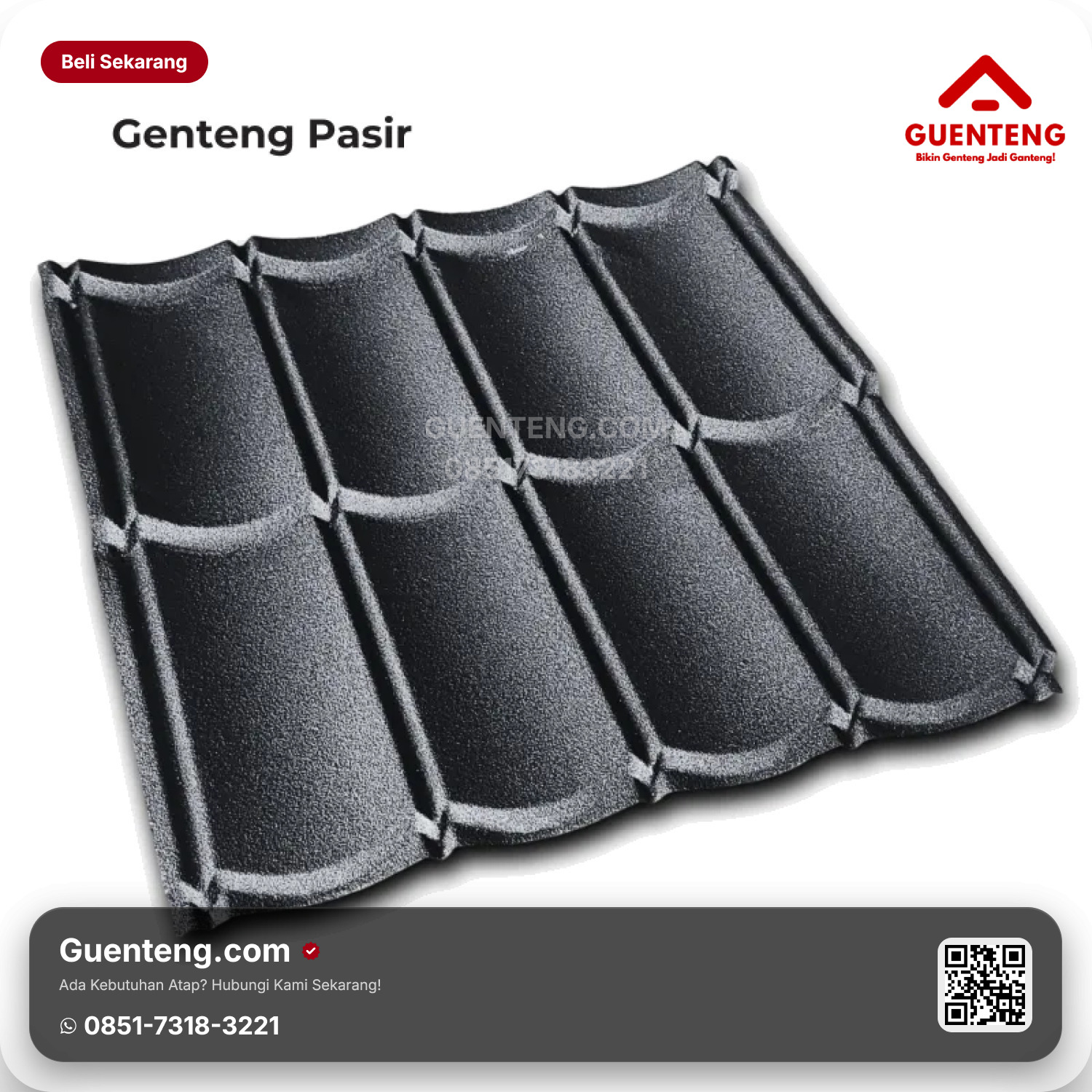 Genteng Metal Unbrand Pasir