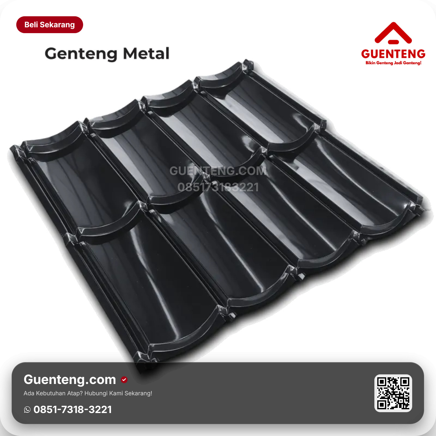 Genteng Metal Unbrand Warna