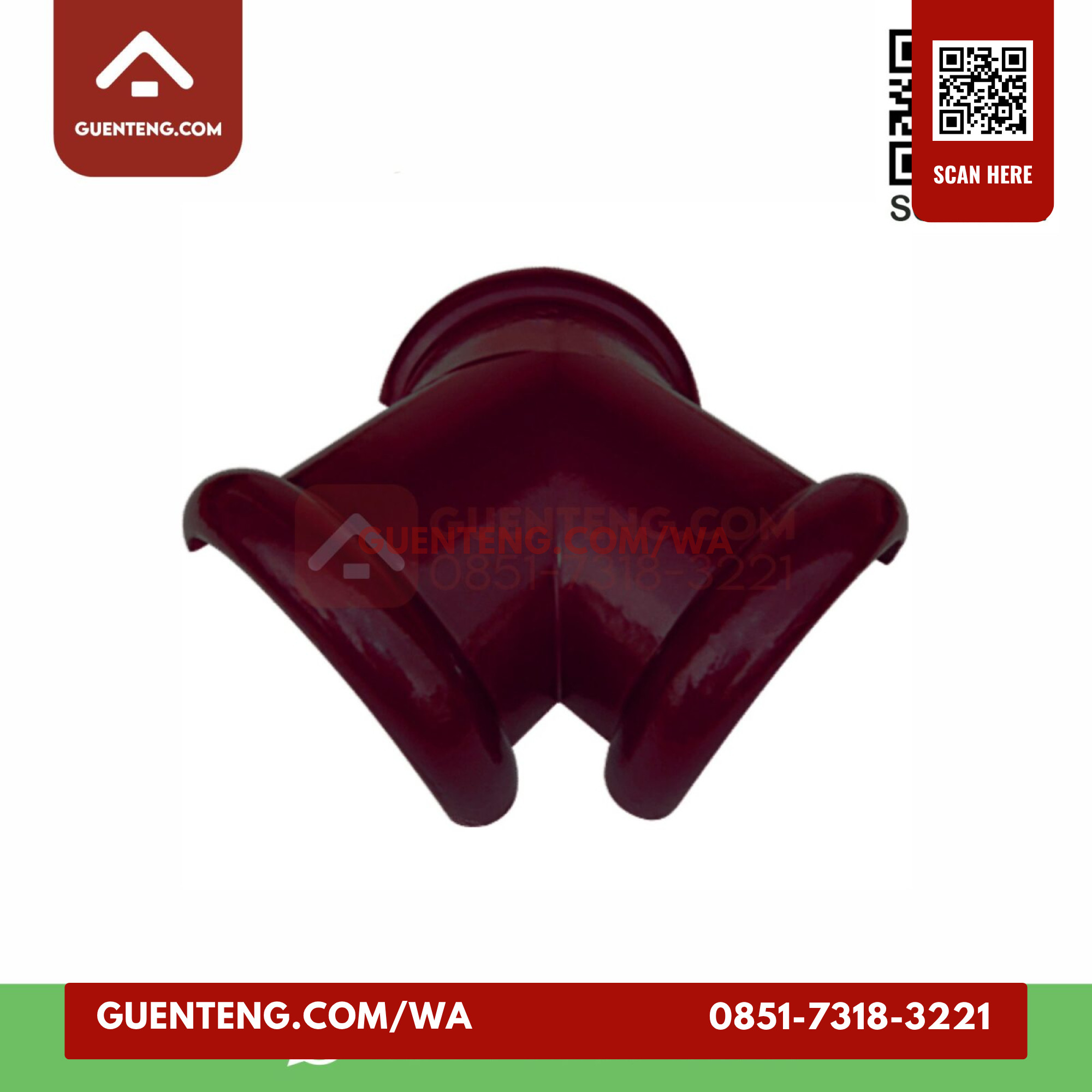 Nok 3 Arah Bawah Espanica Ke 8 C Nok 3 Arah Bawah Wine Red Espanica Ke 8 C Grade