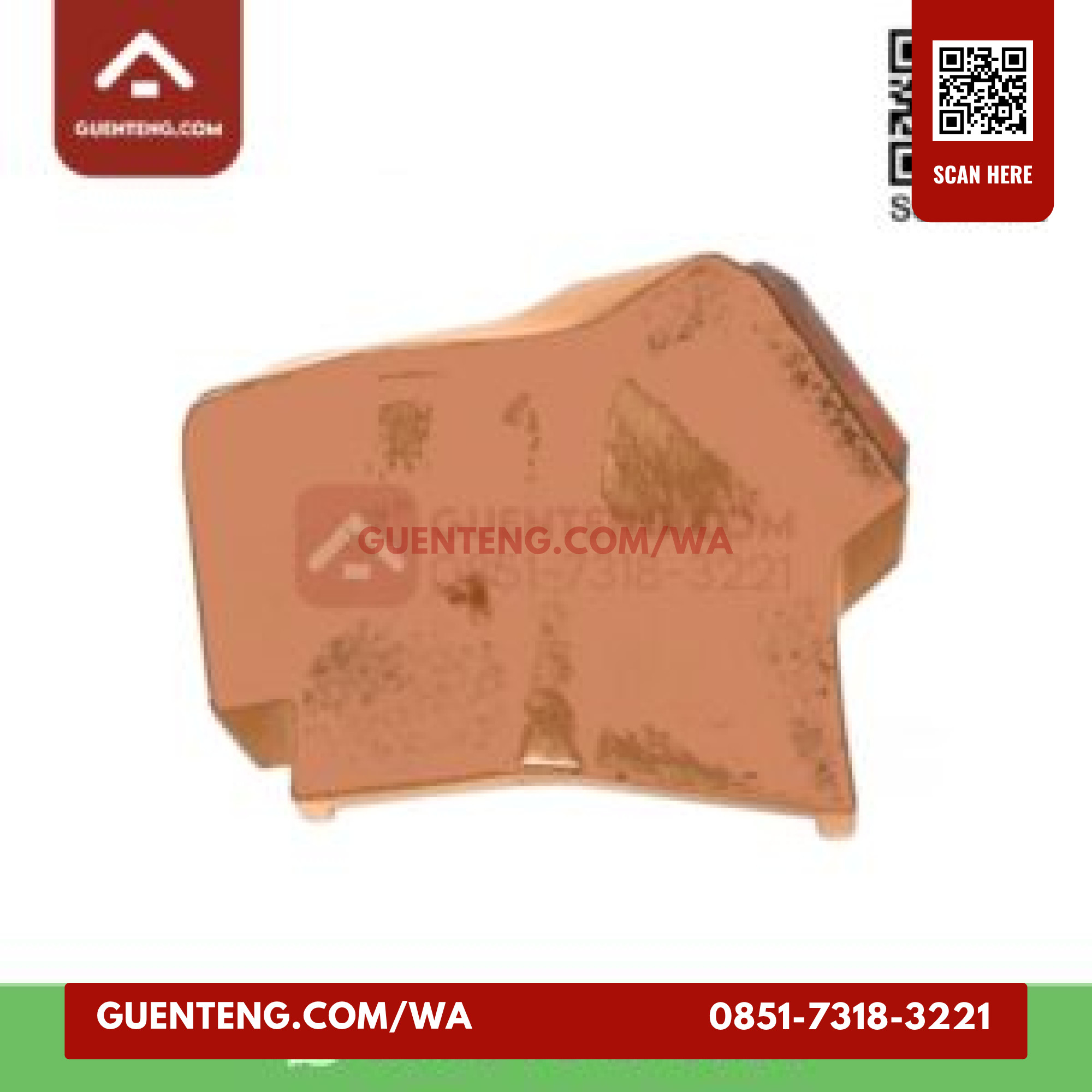 Nok 3 Arah Kanmuri Full Flat Kff 8 Nok 3 Arah Unglazed Full Flat Kff 8 Grade