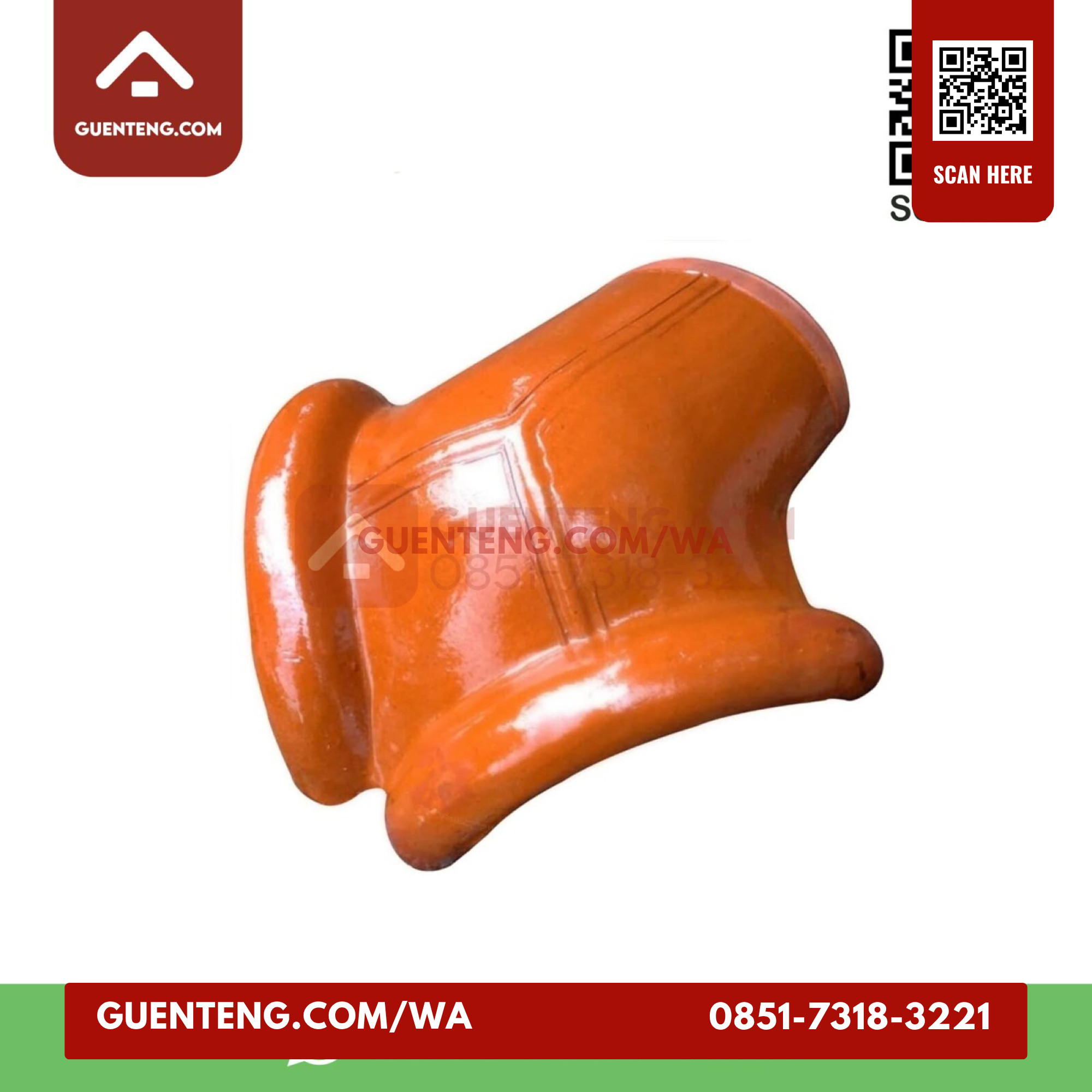 Nok 3 Arah Triway Jatiwangi Warna Glazur Tp