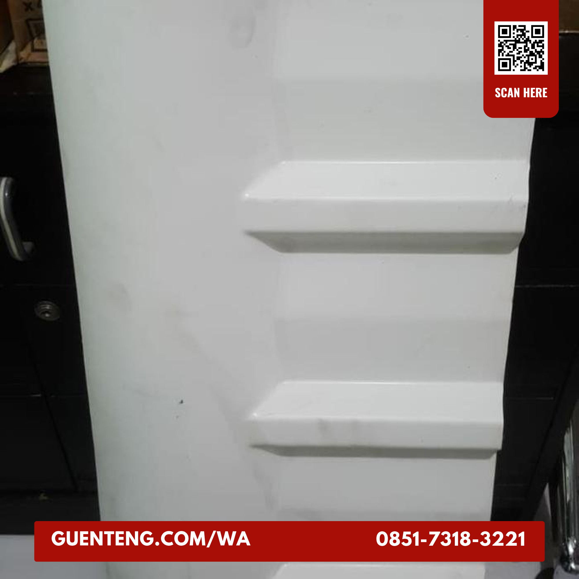 Nok Wuwungan Alderon Rs Trimdeck Single Layer Putih