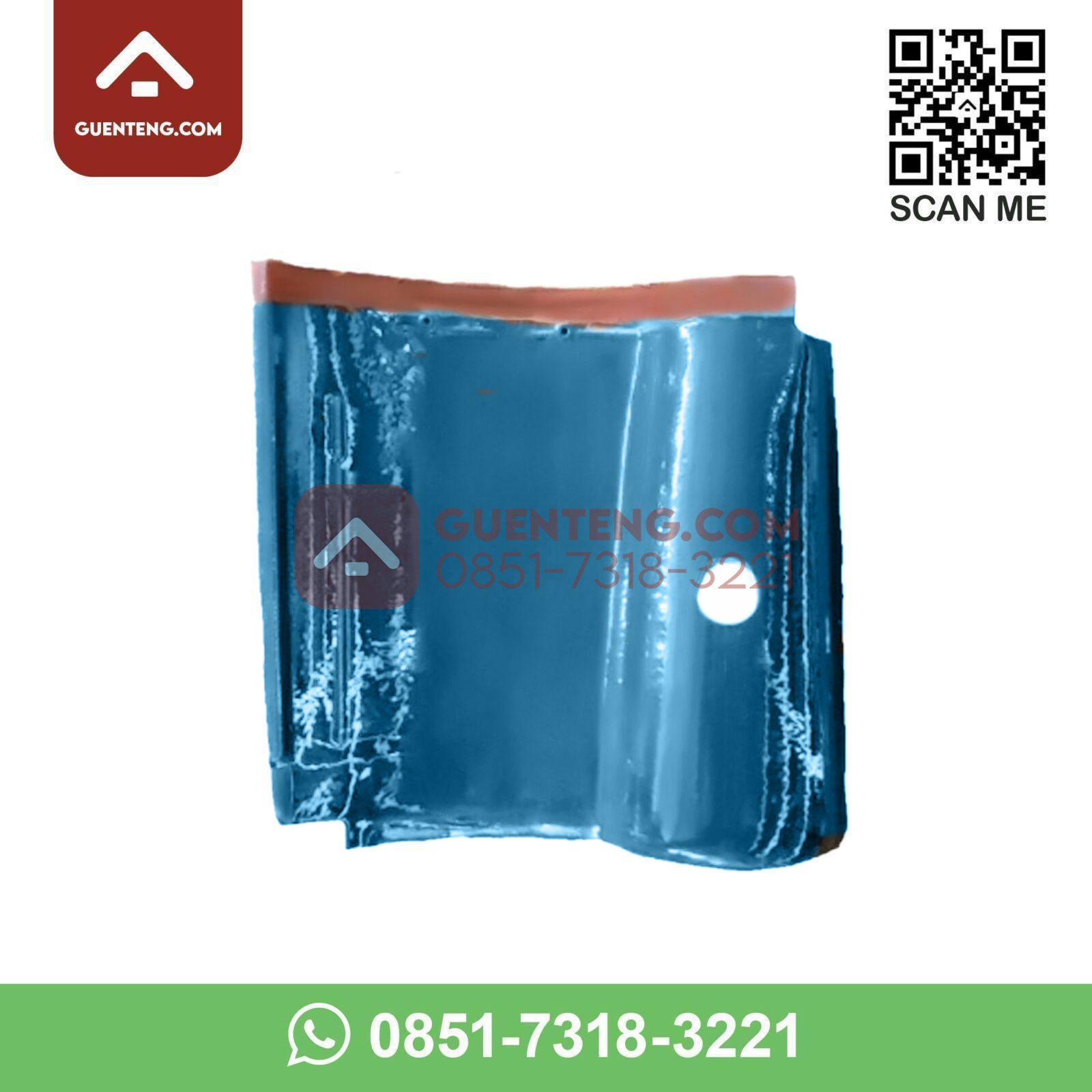 Pemanas Air Aksesoris Genteng Keramik KIA S1PA (Water Heater) Warna Sapphire Blue – Biru pemanas air aksesoris genteng keramik kia s1pa water heater warna sapphire blue biru