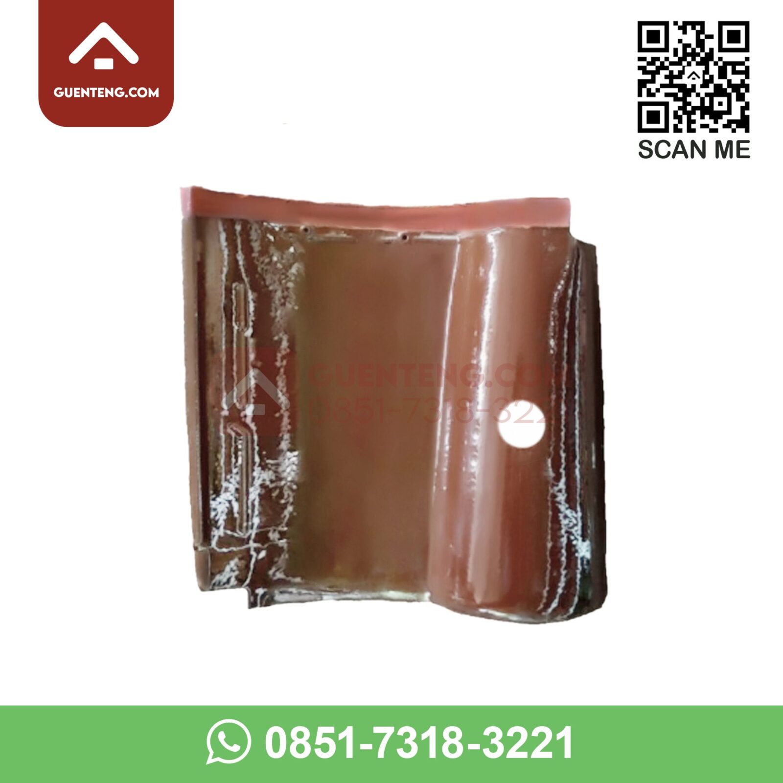 Pemanas Air Aksesoris Genteng Keramik Kia S1Pa Water Heater Warna Topaz Natural Coklat Cokelat