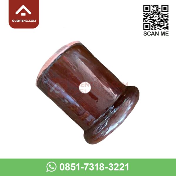 penangkal petir aksesoris genteng keramik kia s2pp lightening stick ridge warna coco brown coklat cokelat