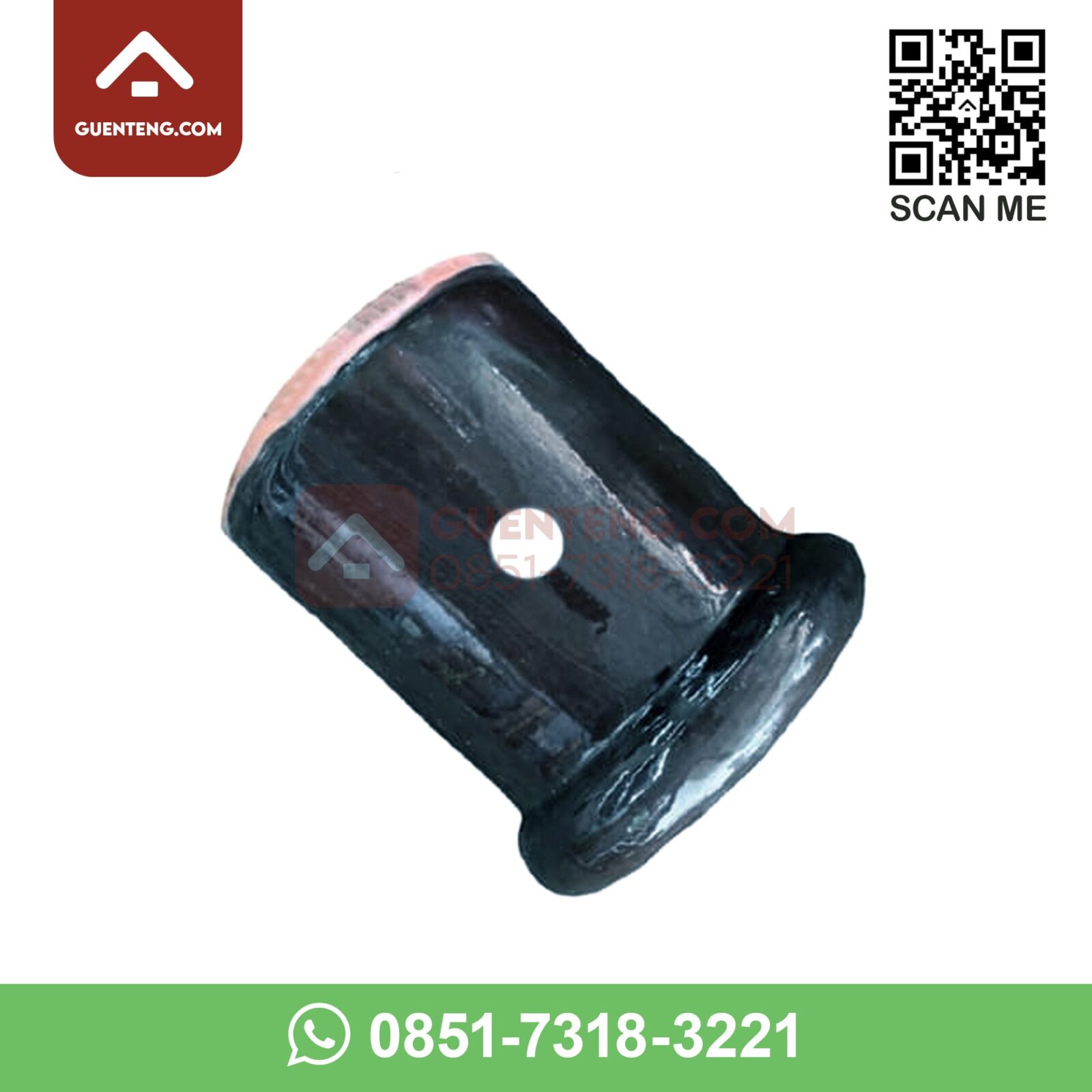 Penangkal Petir Aksesoris Genteng Keramik KIA S2PP (Lightening Stick Ridge) Warna Opal Black – Hitam