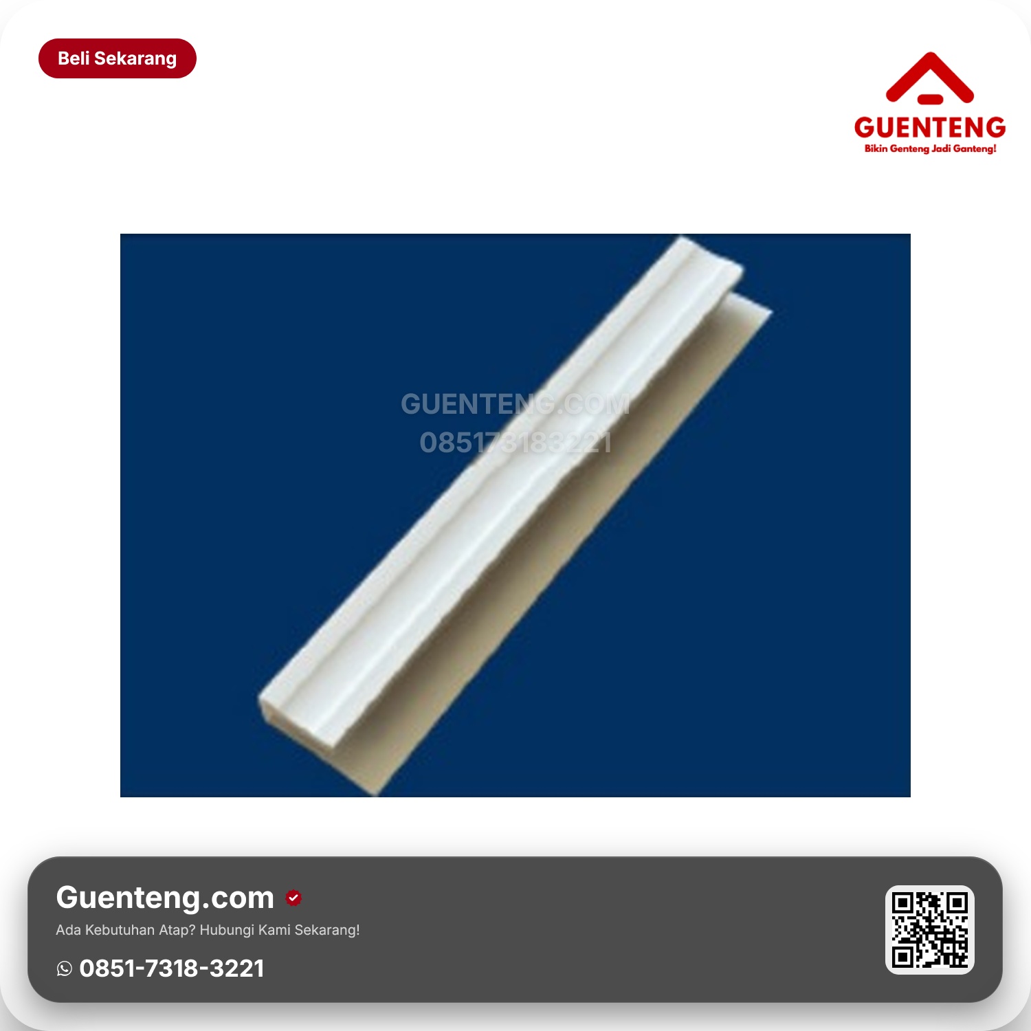 Atap List Laminate Plafon PVC Hyperfon LJL-B J Besar